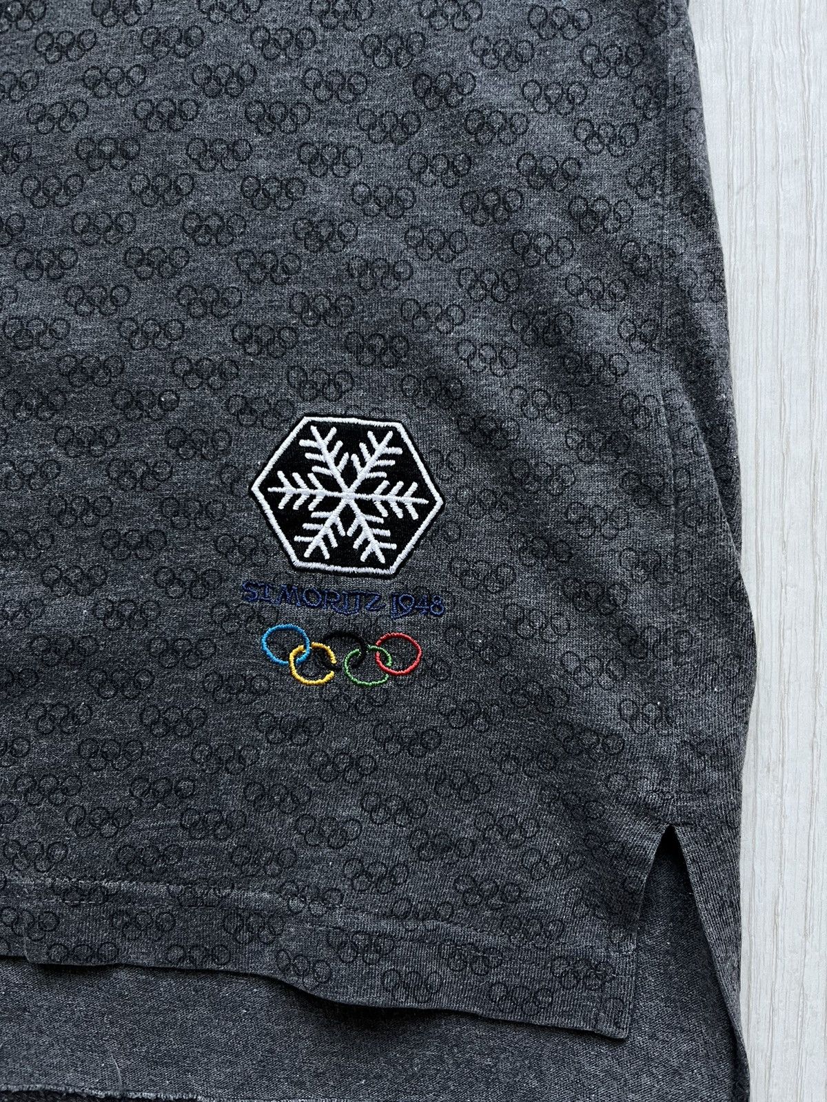 Adidas × Vintage Vintage Adidas Olympic Centennial Collection T-shirt Size US M / EU 48-50 / 2 - 2 Thumbnail