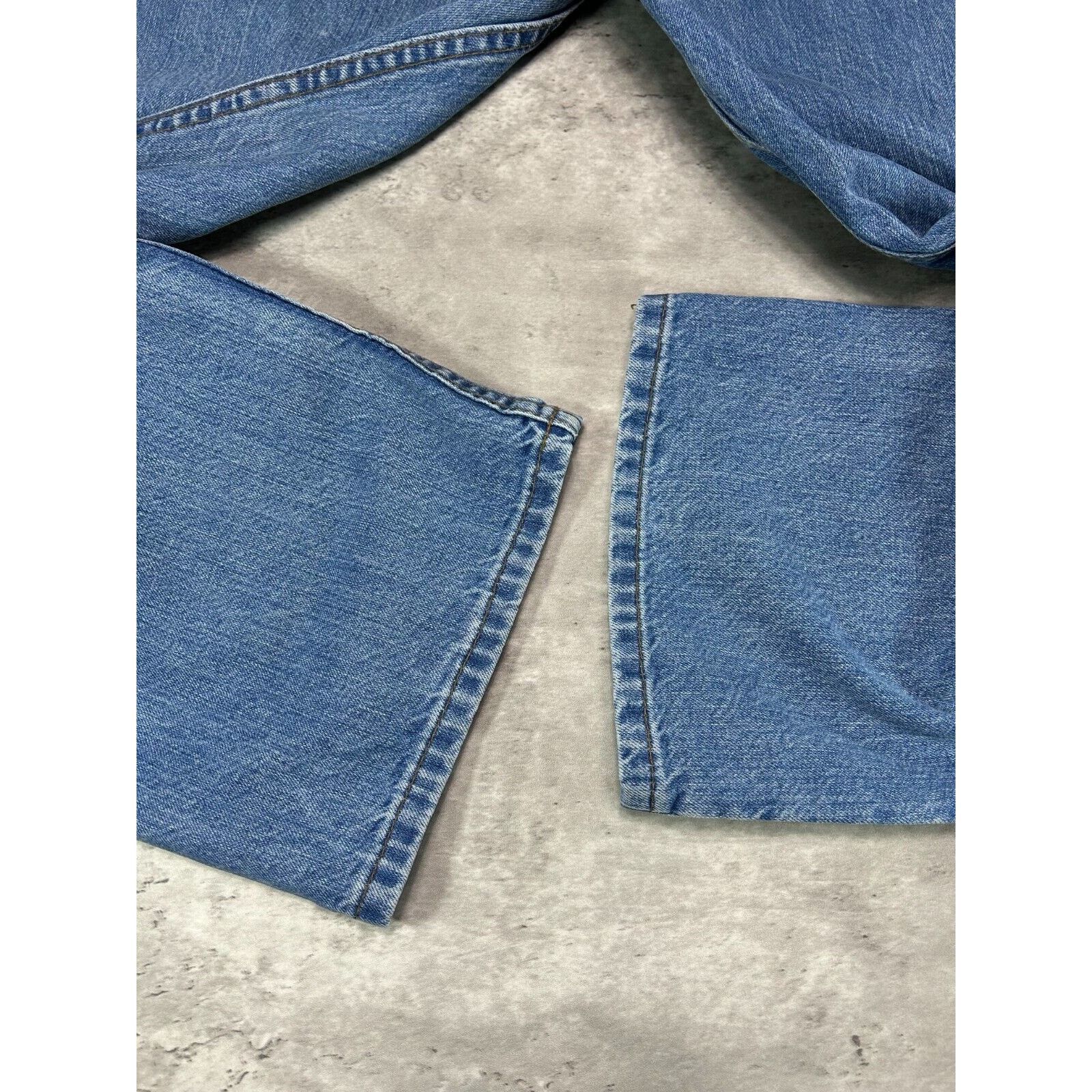 Carhartt Carhartt Relaxed Fit Medium Wash Denim Workwear Pants Sz 42 Size US 42 / EU 58 - 9 Thumbnail