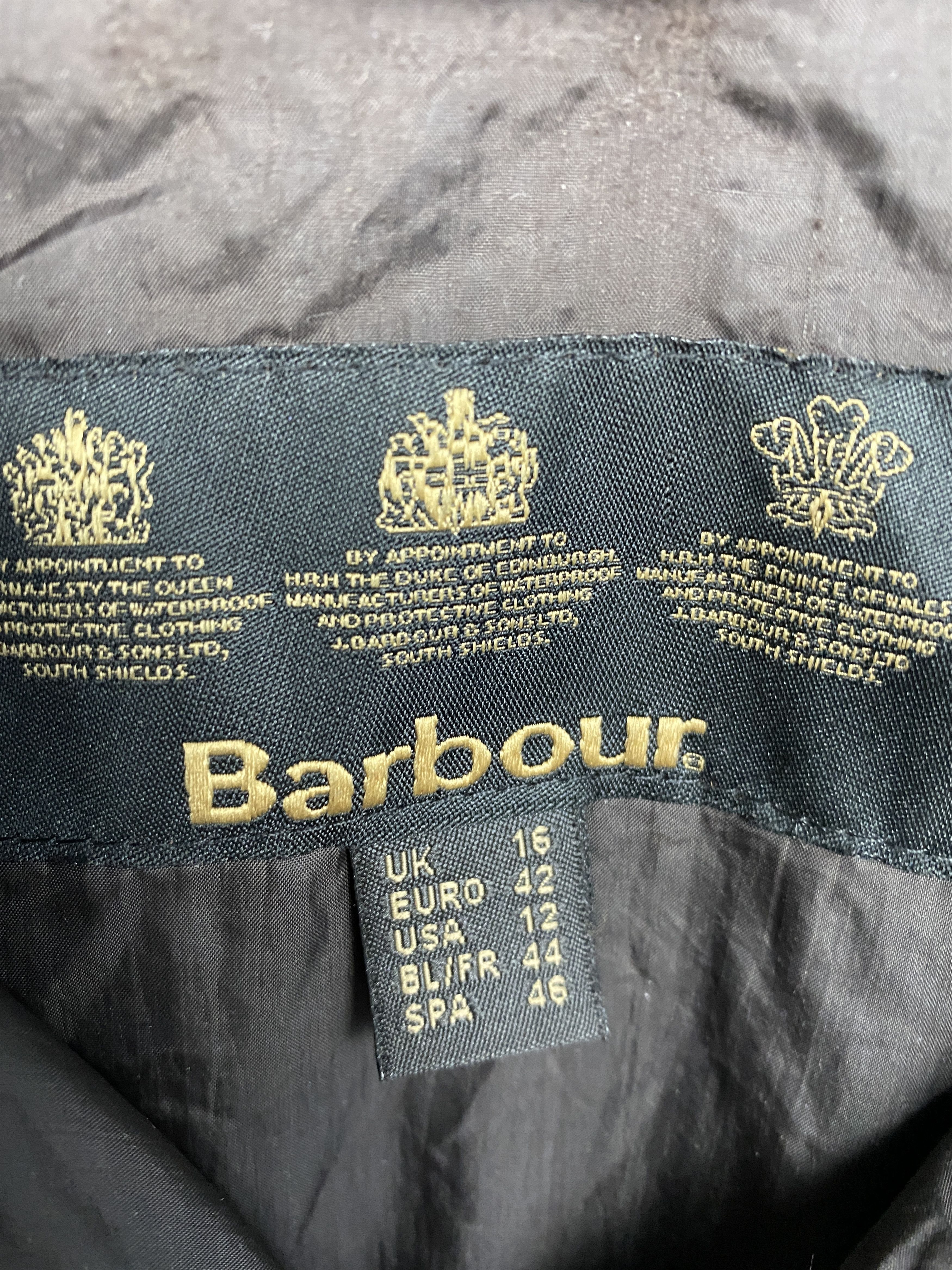 Barbour Barbour Vintage Womens Flyweight Wax Amelia Jacket Size XL / US 12-14 / IT 48-50 - 6 Thumbnail