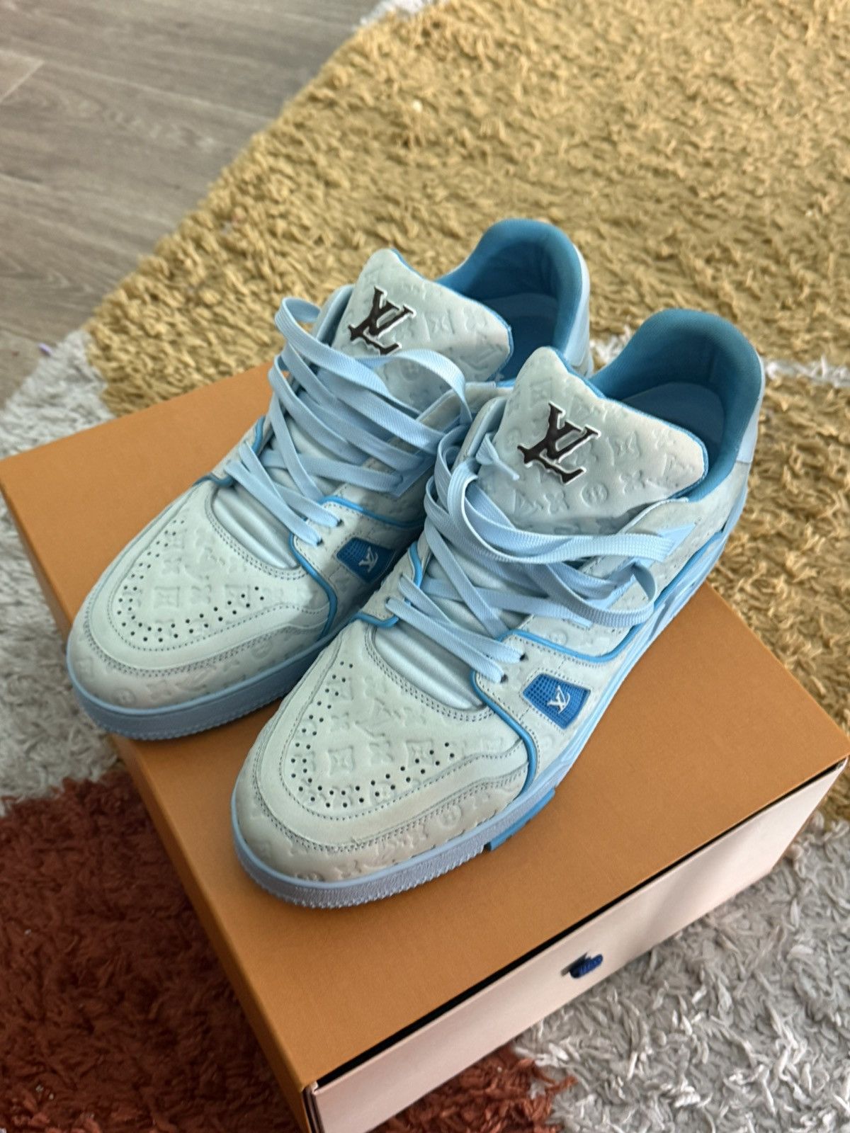 Louis Vuitton × Tyler The Creator Louis Vuitton x Tyler the creator lv trainer Size US 11 / EU 44 - 3 Thumbnail