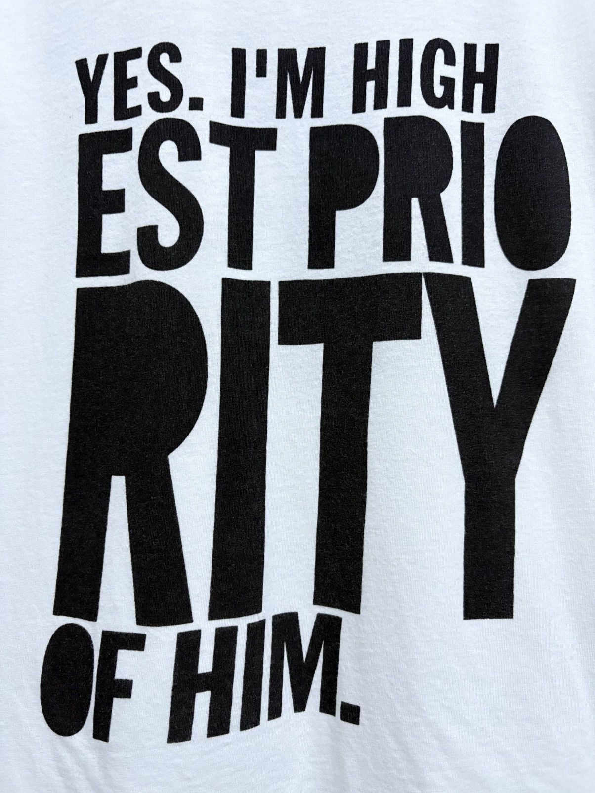 Hysteric Glamour 2000's SLY Glamour - I'm High Priority of Him / HG T-Shirt Size XS / US 0-2 / IT 36-38 - 5 Thumbnail