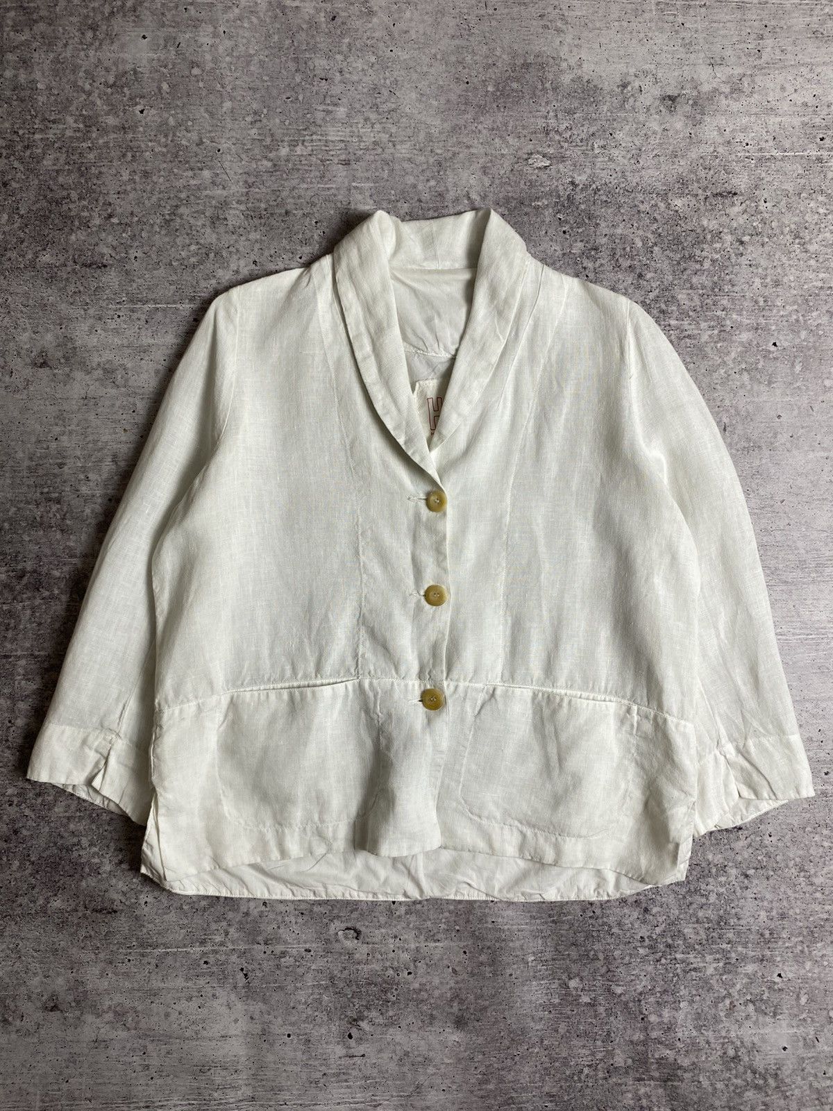 Other HANNOH WESSEL Linen Blazer Size XS / US 0-2 / IT 36-38 - 1 Thumbnail