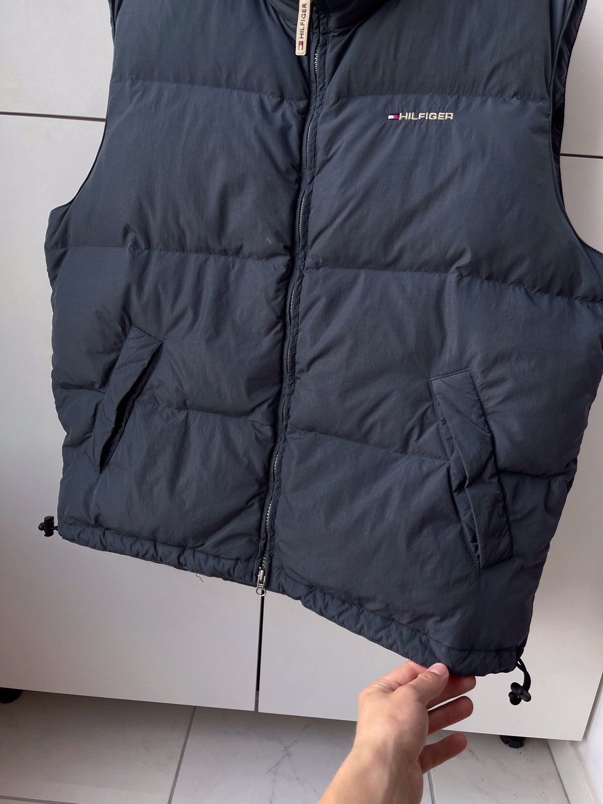 Tommy Hilfiger × Vintage Vintage Y2k Tommy Hilfiger Down Vest Size US L / EU 52-54 / 3 - 4 Thumbnail