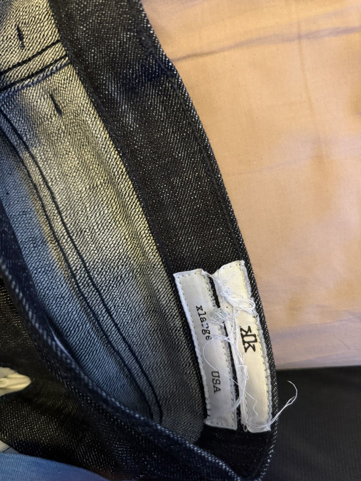 K-Two Studios K-Two Studios 18oz Heavy Denim Loose "Indigo" Size US 36 / EU 52 - 3 Thumbnail