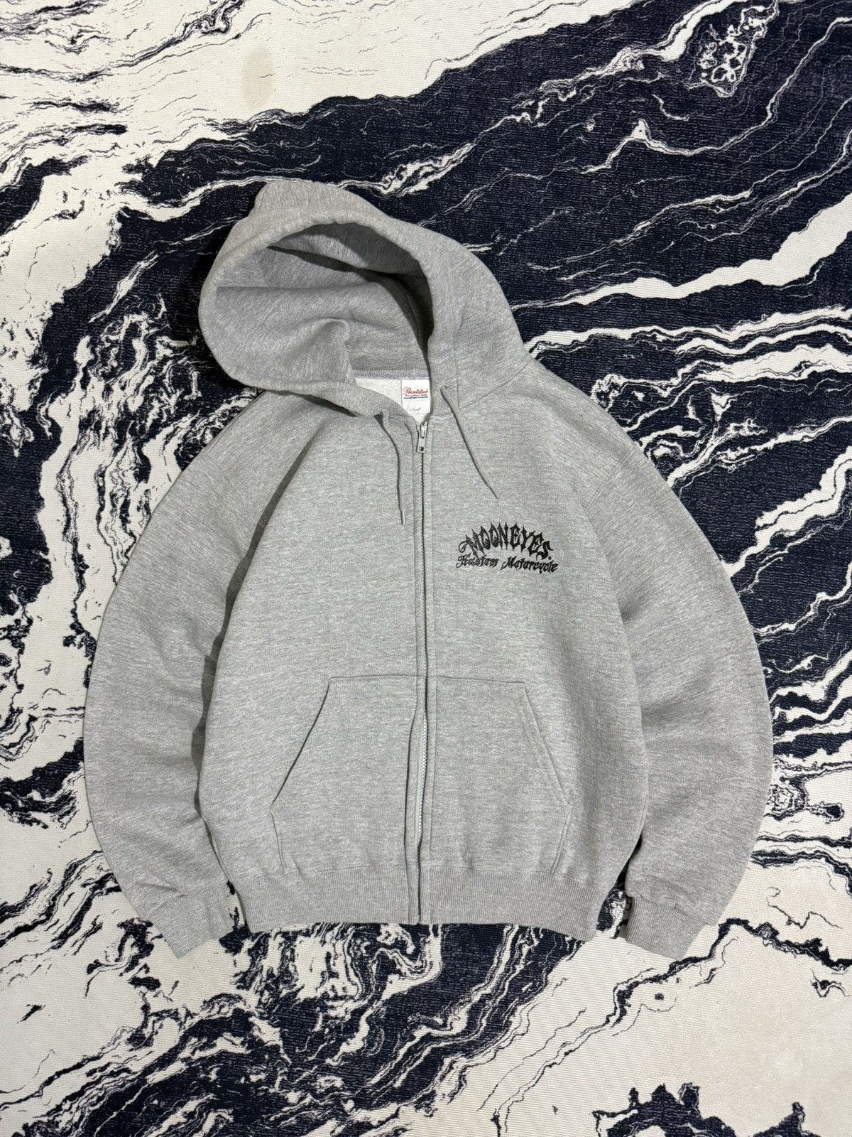 Vintage Vintage mooneyes motorcycle ziphoodie Size US S / EU 44-46 / 1 - 3 Thumbnail