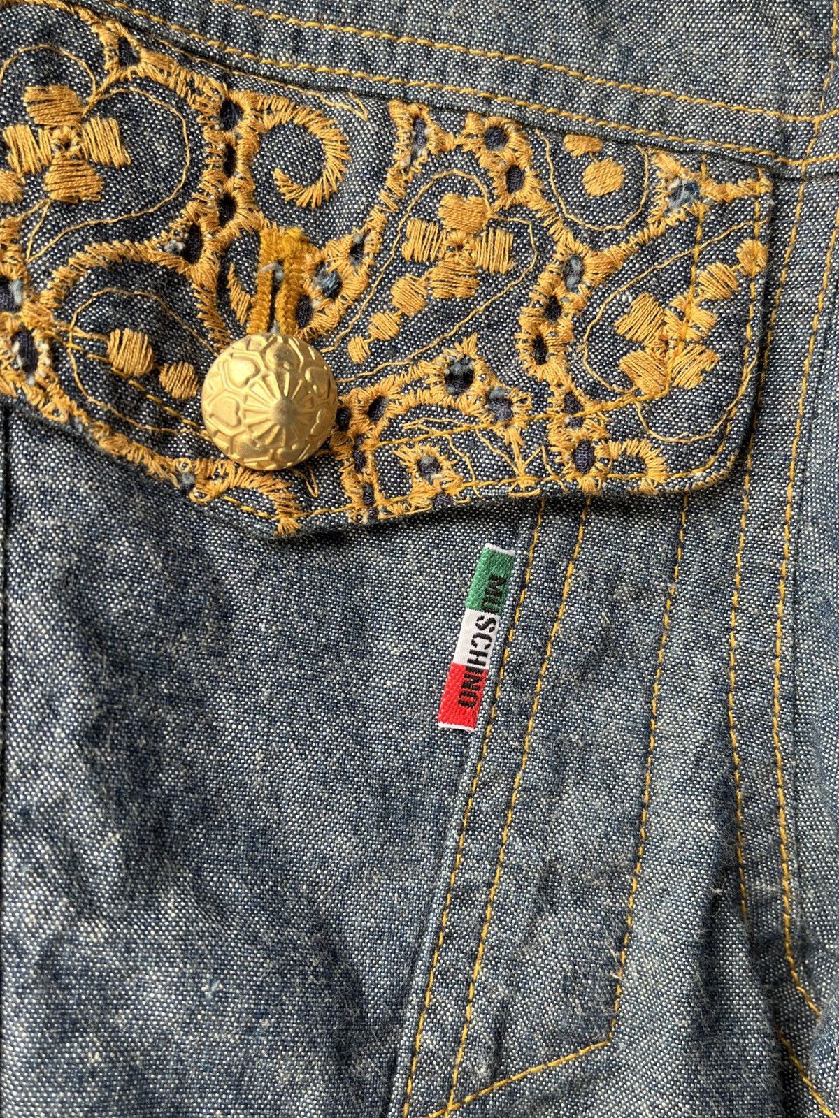 Moschino Moschino cropped jeans shirt. Size ONE SIZE - 11 Thumbnail