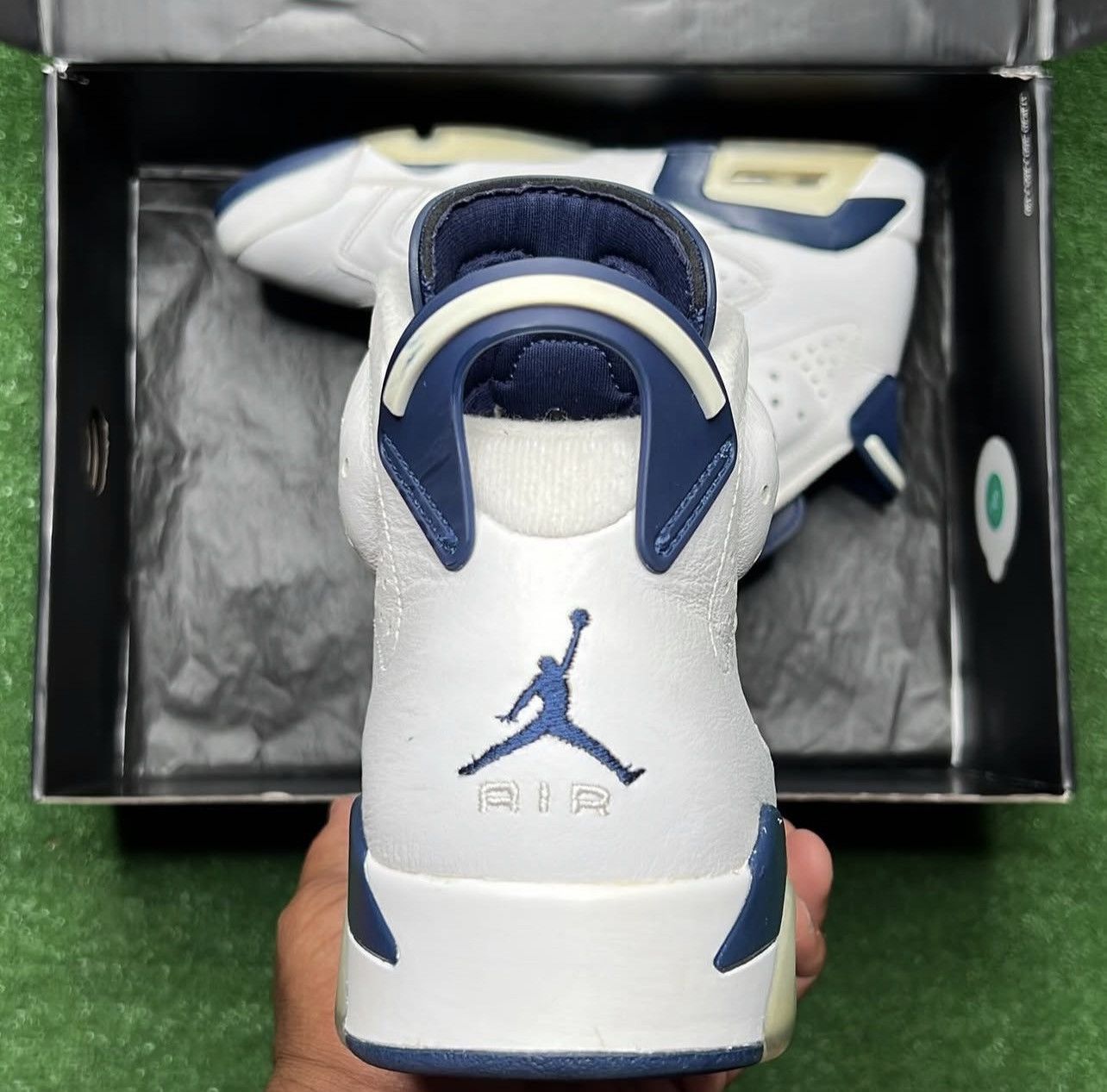 Jordan Brand Air Jordan 6 Retro ‘Midnight Navy’ 2022 Size US 8.5 / EU 41-42 - 5 Thumbnail