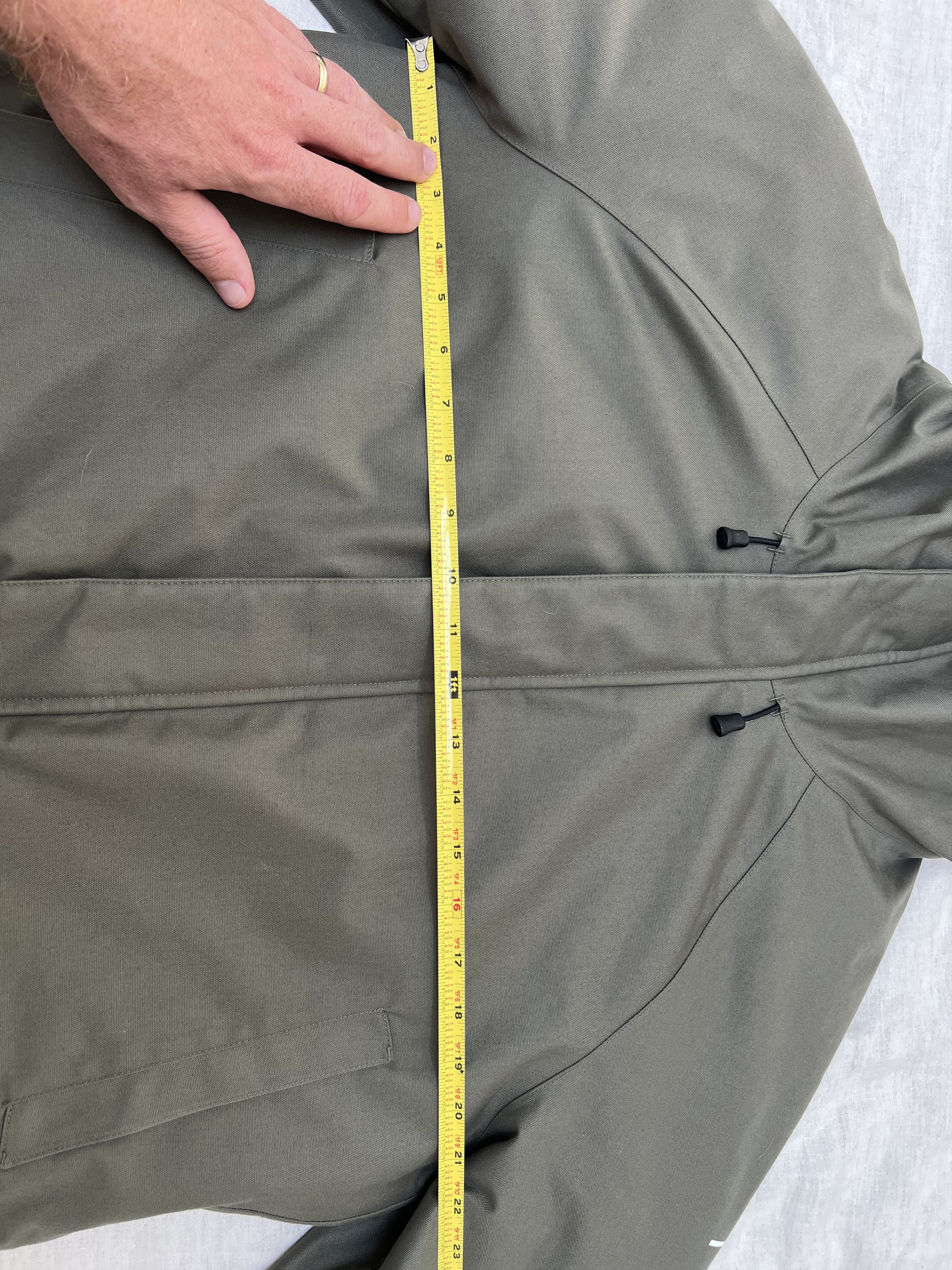 Finisterre Finisterre Vellus Parka Jacket (2024) - Olive / Medium Size US M / EU 48-50 / 2 - 5 Thumbnail