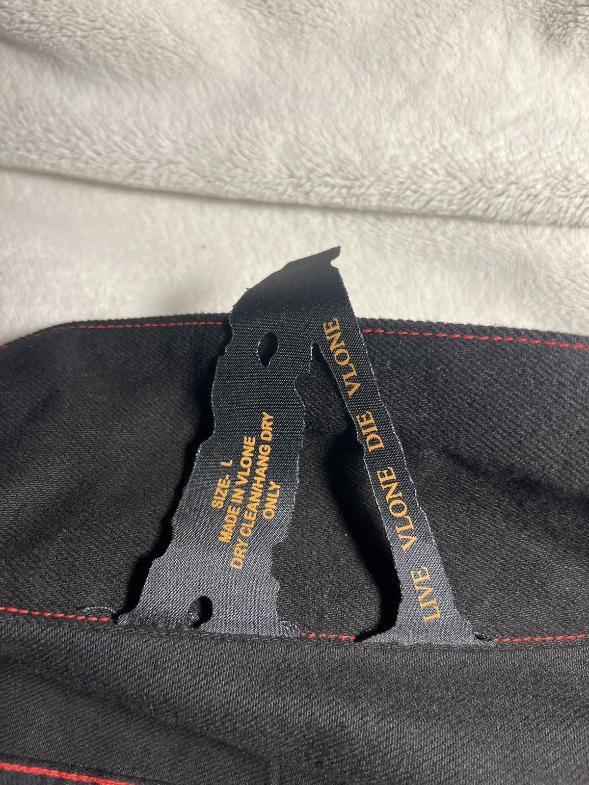 Vlone Unreleased Sample Vlone Stripper Demin Jacket Size US L / EU 52-54 / 3 - 6 Thumbnail