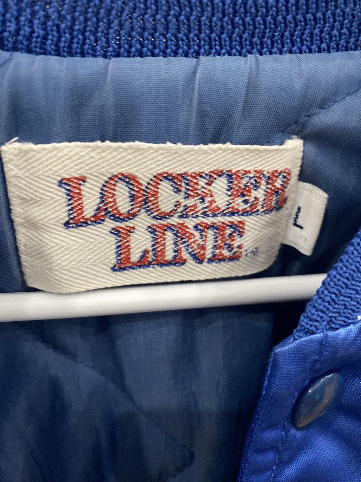 Other Vintage Locker Line Indianapolis Colts Satin Jacket Size US L / EU 52-54 / 3 - 2 Thumbnail