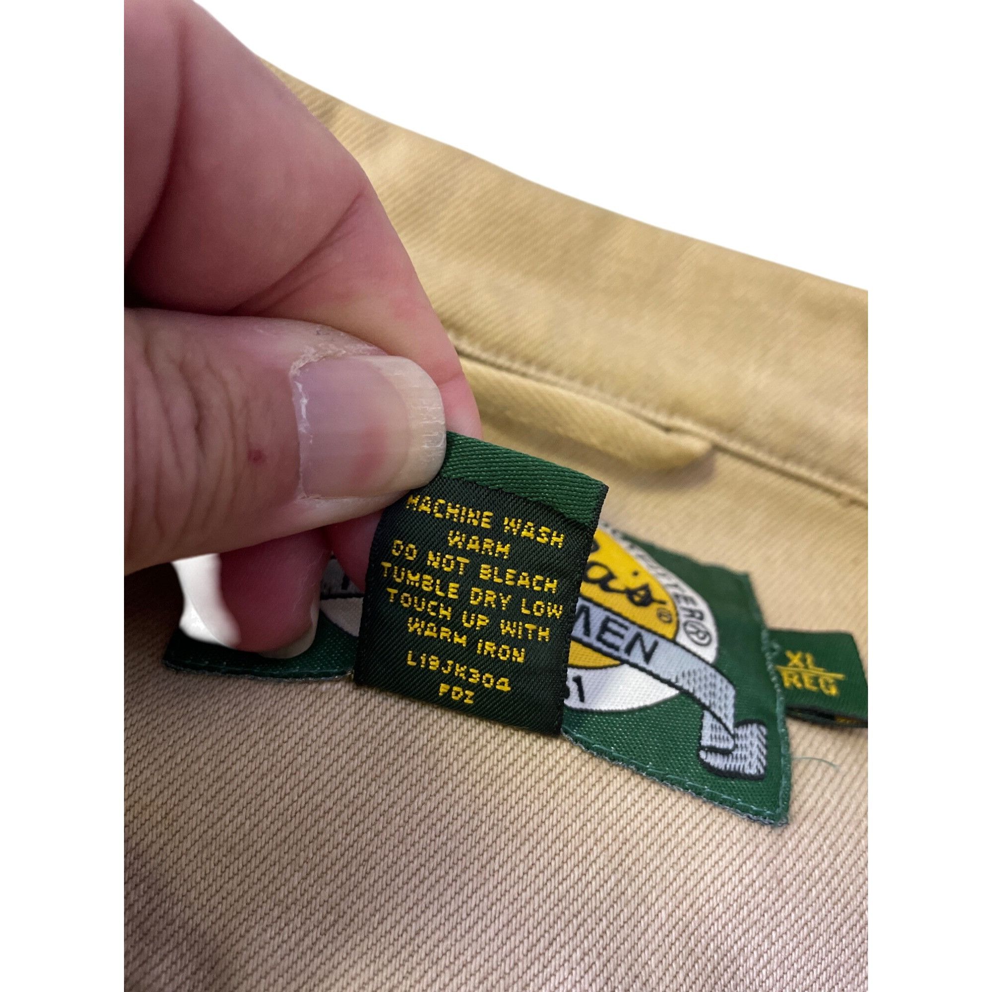 Cabelas Cabelas Womens Beige Denim Jacket Size XL Reg SKU 8699 Size XL / US 12-14 / IT 48-50 - 10 Thumbnail