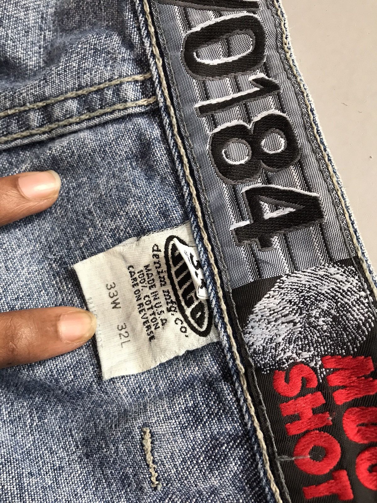 JNCO Vintage Jnco mugshot big pocket flared denim Size US 34 / EU 50 - 9 Thumbnail