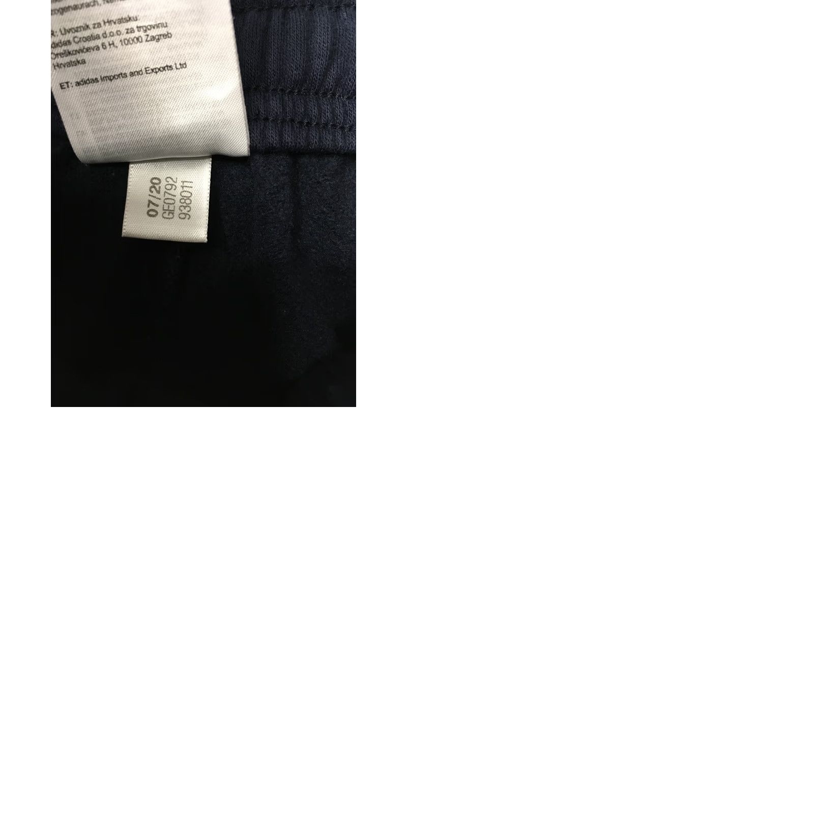 Adidas Adidas Pants Mens Large Blue White Stripes Sweat Pants Jogger Adult 32 X 30 Regular Elastic Waist Breathable Size US 32 / EU 48 - 9 Thumbnail