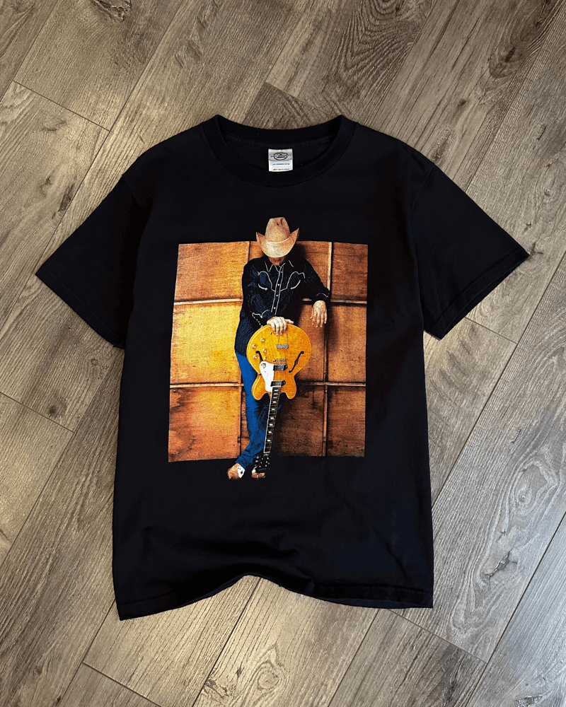 Band Tees × Vintage Vintage 2006 Dwight Yoakam Blame The Vain Tour T-Shirt Small Size US S / EU 44-46 / 1 - 1 Thumbnail