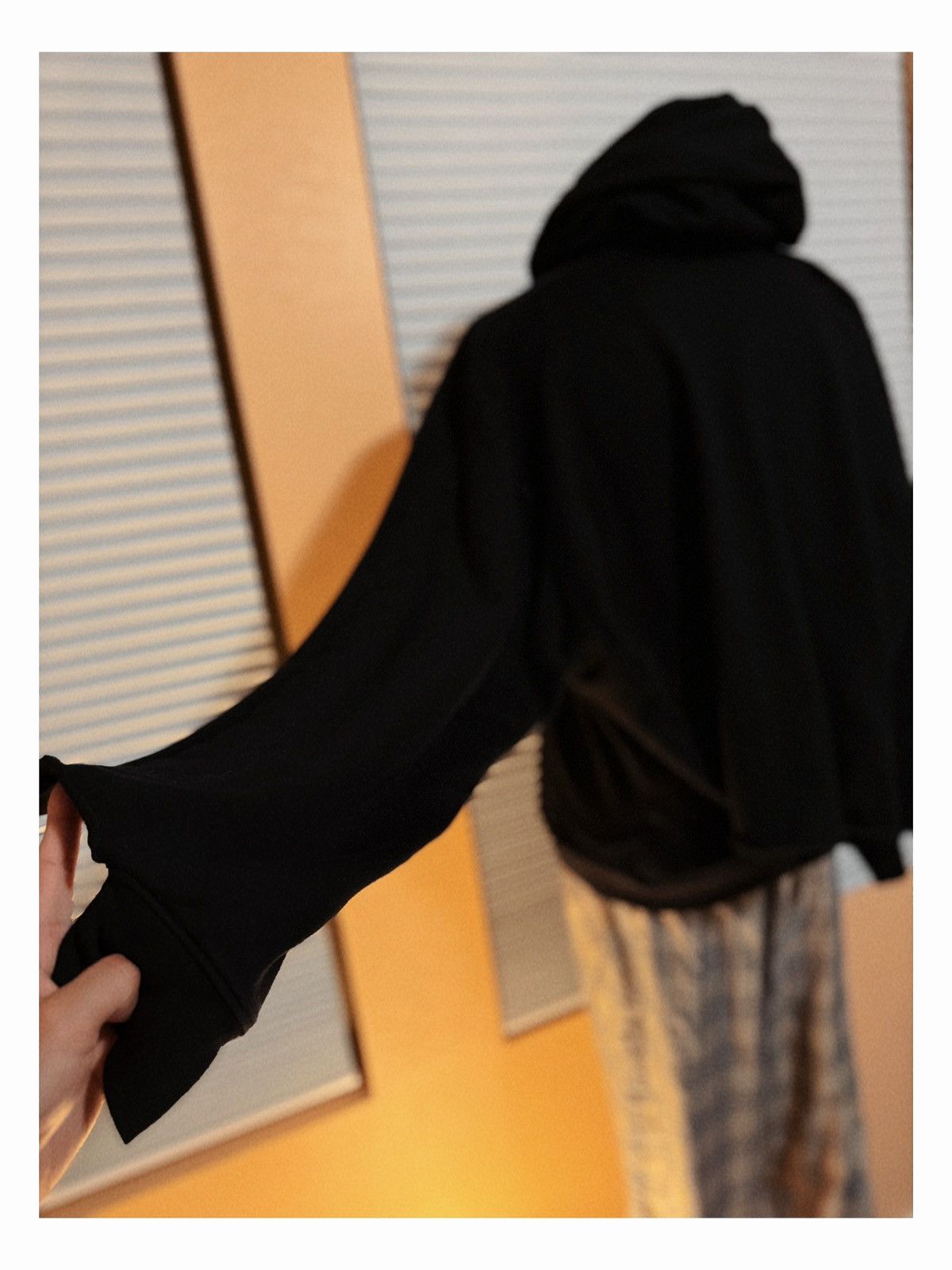 Other Oversized Black Hoodie – Slouchy Fit, Distressed Detail Size US L / EU 52-54 / 3 - 8 Thumbnail