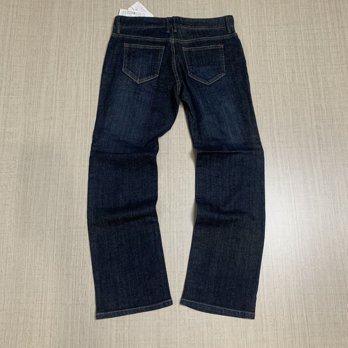 Japanese Brand japanese size 67x72 tight straigh washed denim jean Size US 28 / EU 44 - 2 Thumbnail
