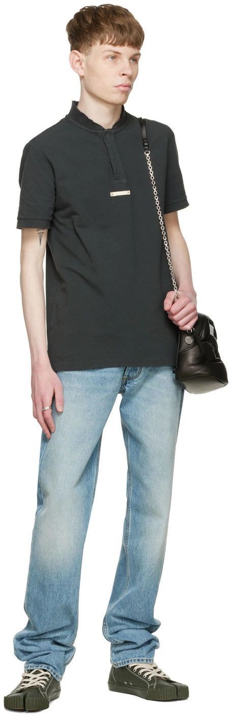 Maison Margiela o1y1224 Polo Shirt In Grey Size US XS / EU 42 / 0 - 4 Thumbnail
