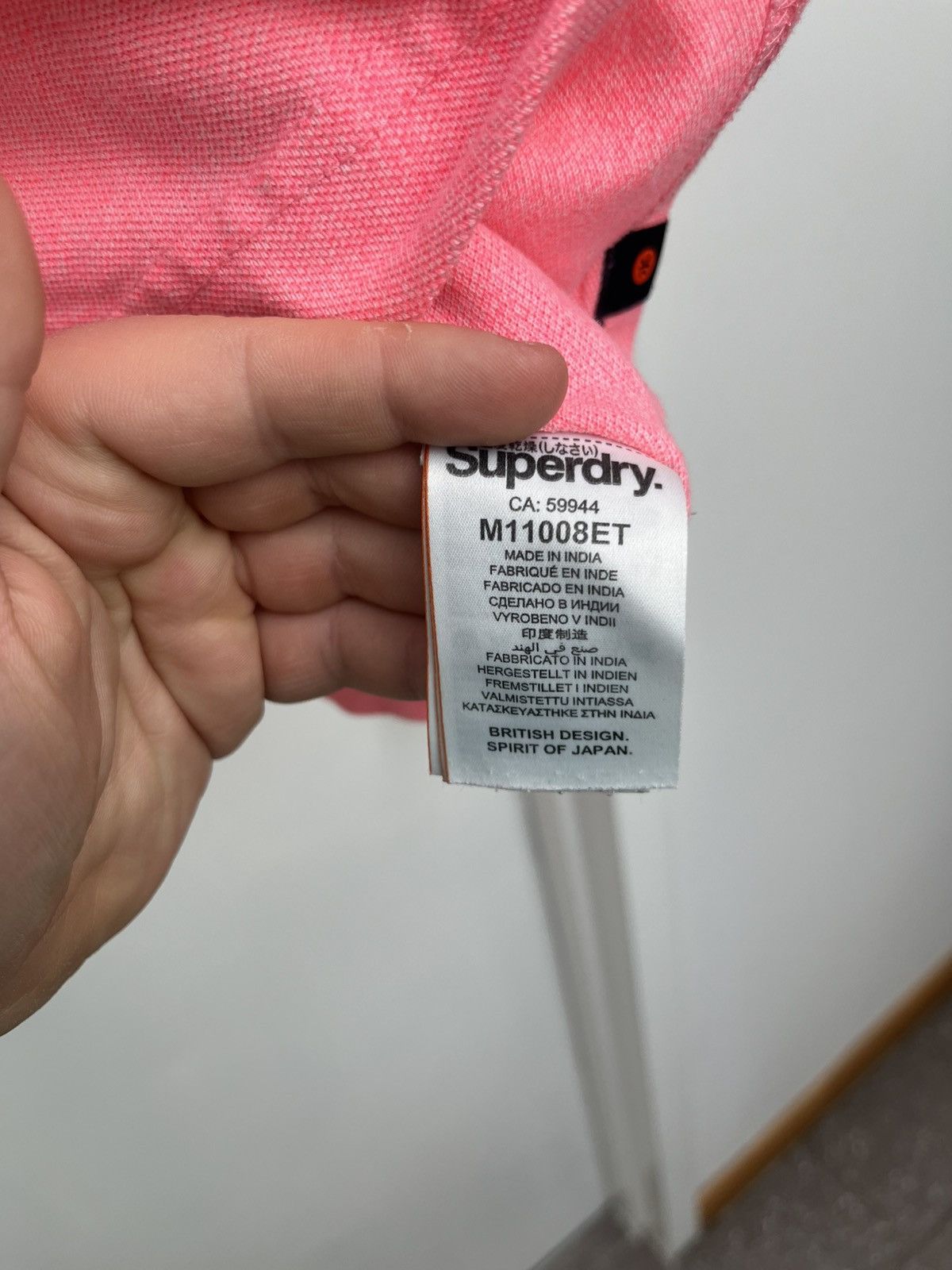 Superdry Superdry Men's Classic Superstate Pique Polo Shirt Size 3XL Size US XXL / EU 58 / 5 - 7 Thumbnail