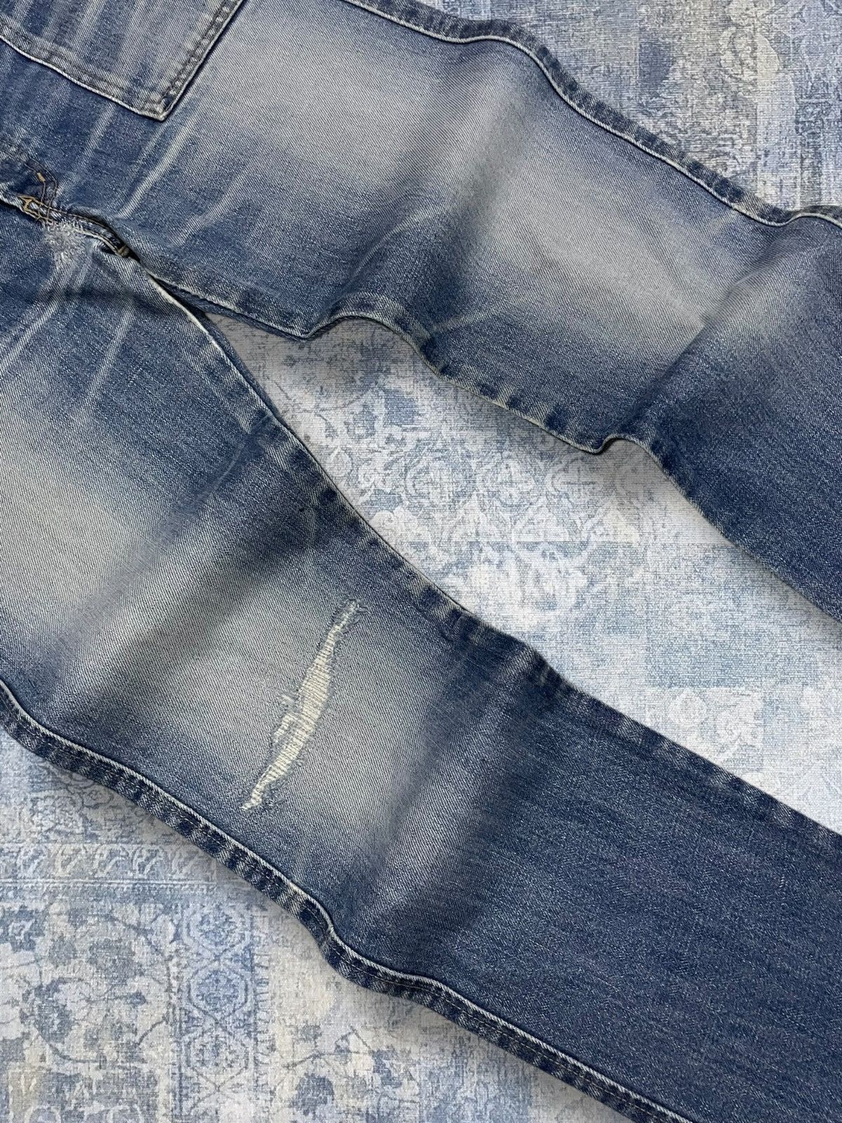Japanese Brand Vintage 1990s Japan Designer Domingo Distressed Bush Pant Size US 31 - 6 Thumbnail
