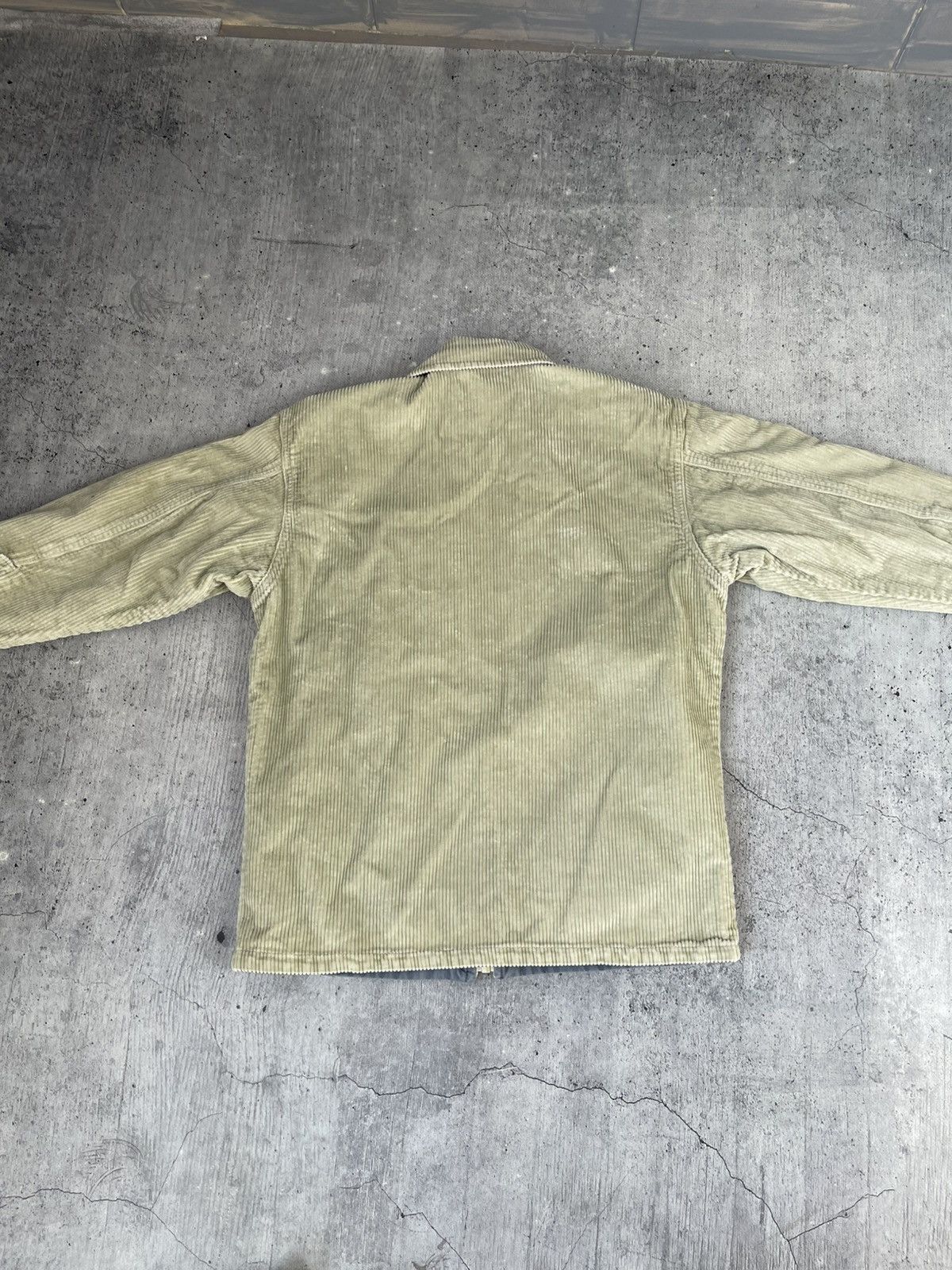 Quiksilver Vintage Quiksilver Big Logo Two Sided Corduroy Y2K Jacket Size US XS / EU 42 / 0 - 12 Thumbnail