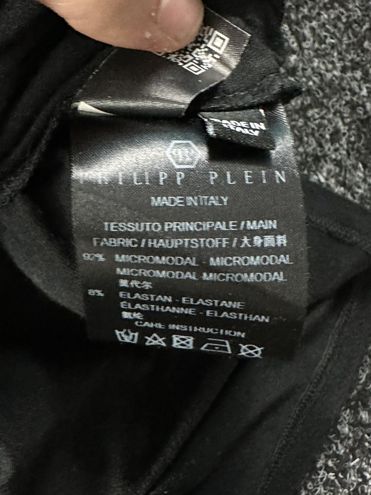 Philipp Plein 🚨RARE Philipp Plein Crystal Skull TOTAL BLACK Tee Size US S / EU 44-46 / 1 - 7 Thumbnail