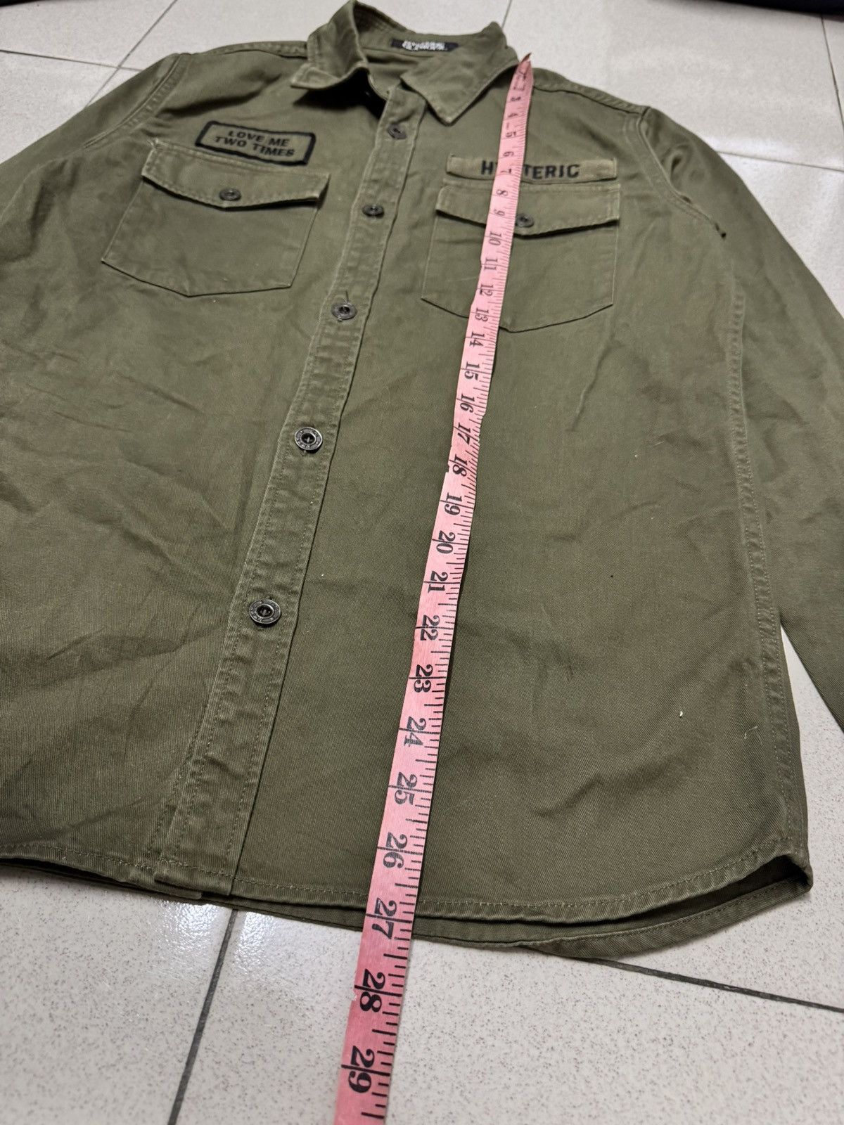Hysteric Glamour HYSTERIC GLAMOUR US ARMY STYLE UNIFORM SHIRT Size US S / EU 44-46 / 1 - 7 Thumbnail