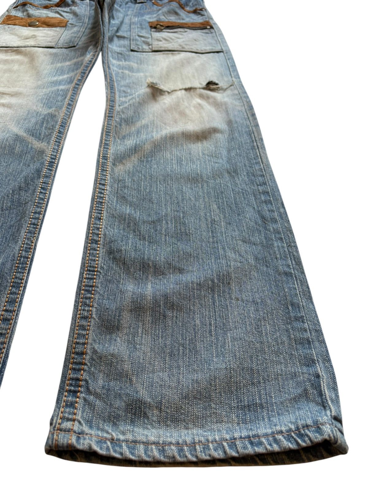 Edwin Exclusive Vintage Edwin Fatigue Baggy Bush Denim Pants Size US 34 / EU 50 - 7 Thumbnail