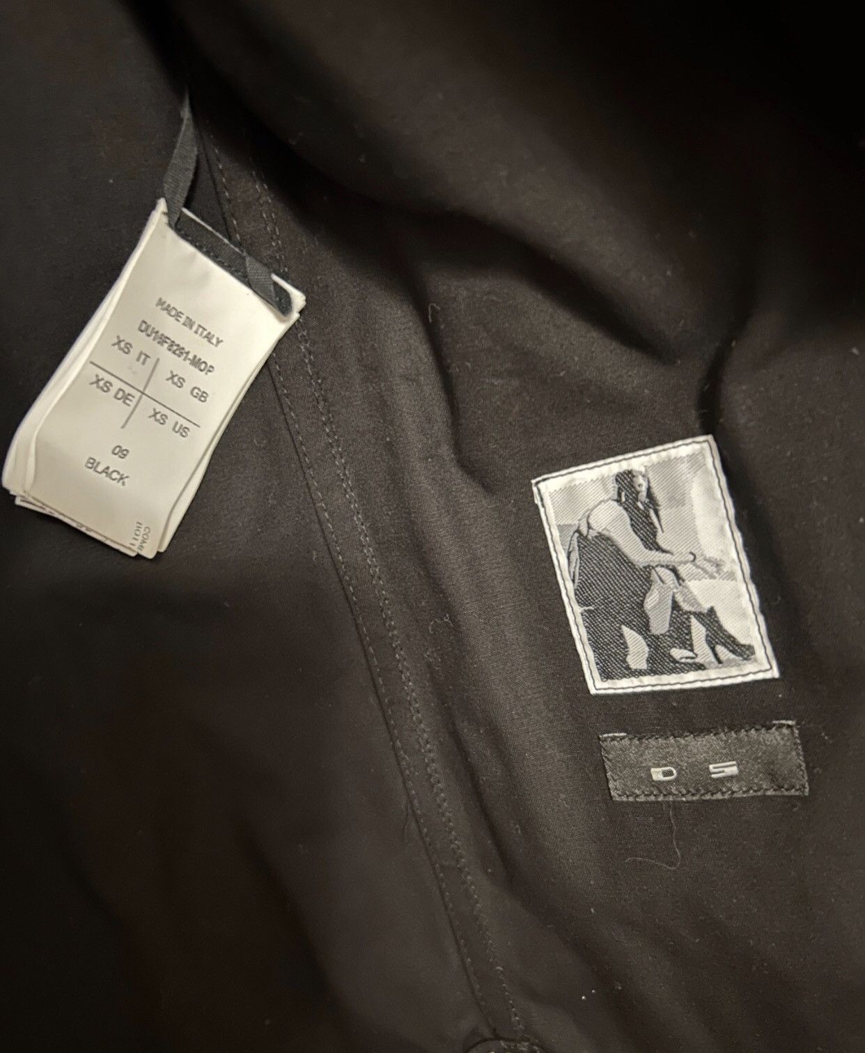 Rick Owens Rick Owens black jacket 2410-Nextarrow Size US XS / EU 42 / 0 - 4 Thumbnail