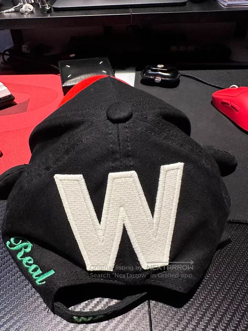 Walter Van Beirendonck Walter Van Beirendonck Black and Red Trucker Hat Size ONE SIZE - 3 Thumbnail