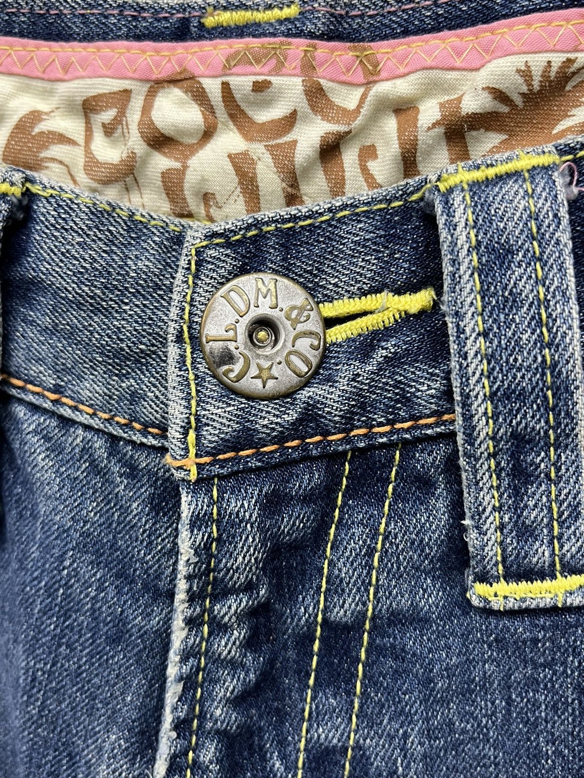 Japanese Brand 🔥FYE🔥90’s CO&LU Distressed Ripped Denim Hysteric Style Size US 30 / EU 46 - 13 Thumbnail