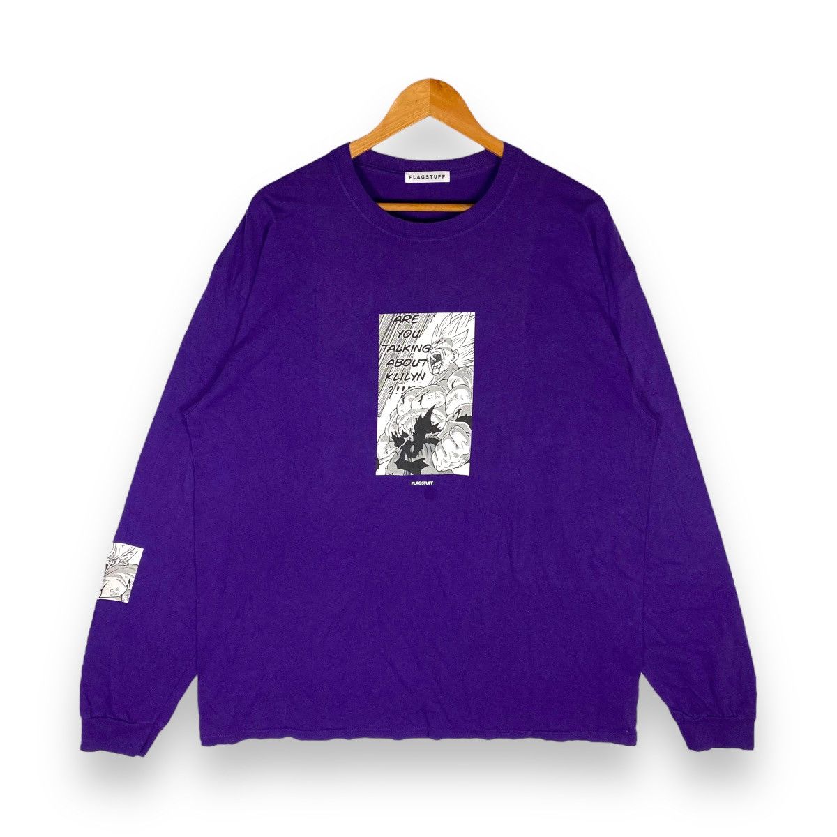 Anima × Flagstuff AW19 FLAGSTUFF x DRAGON BALL Z ANIME TEE | Grailed