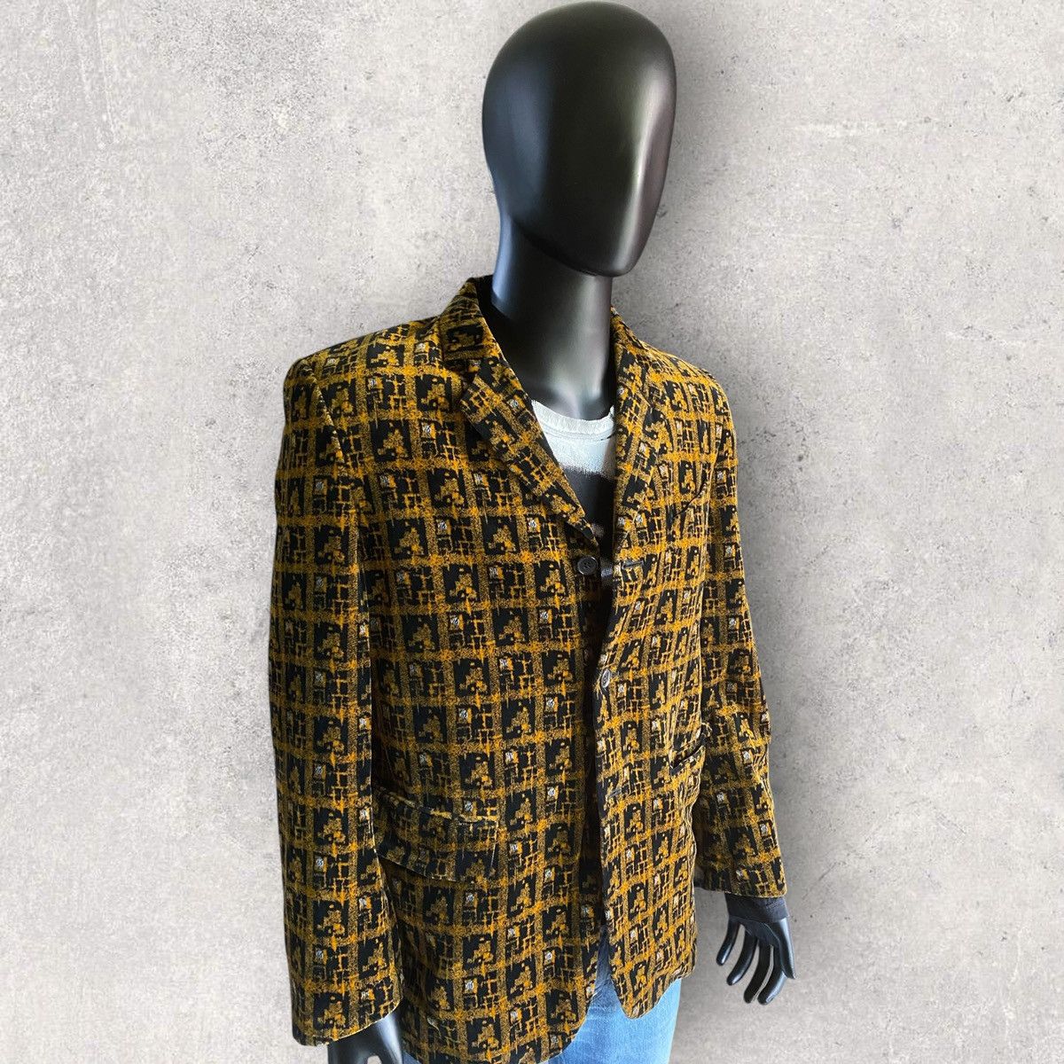 Comme des Garcons Homme Plus Vintage AW01 Runway Blazer Jacket Size US M / EU 48-50 / 2 - 4 Thumbnail