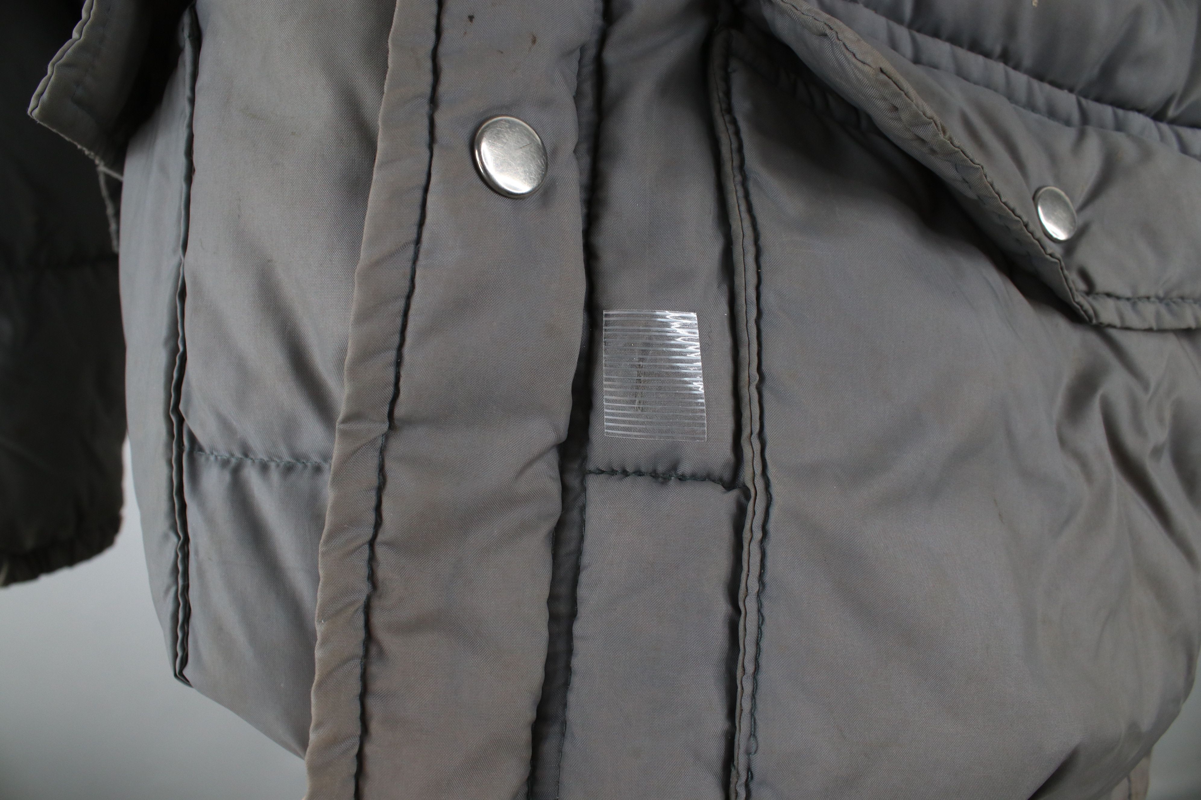 Vintage Vintage 70s Streetwear Duck Down Winter Puffer Jacket Gray Size US L / EU 52-54 / 3 - 7 Thumbnail