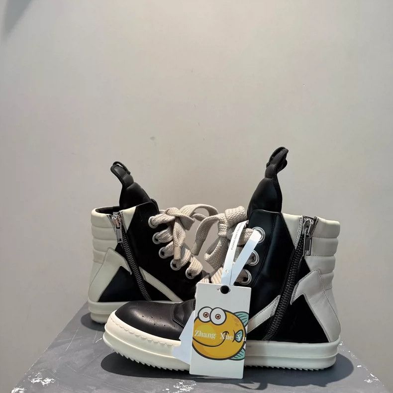 Rick Owens rick owens Basketball shoe with thick shoelace and inverted Size US 8 / EU 41 - 4 Thumbnail