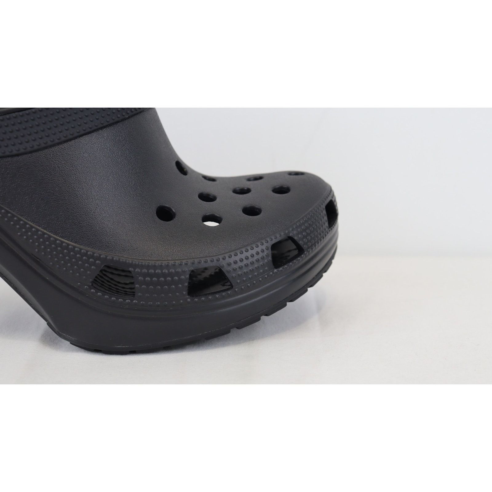 Balenciaga o1rshd1 Rubber Crocs Madame in Black Size US 9 / IT 39 - 6 Thumbnail