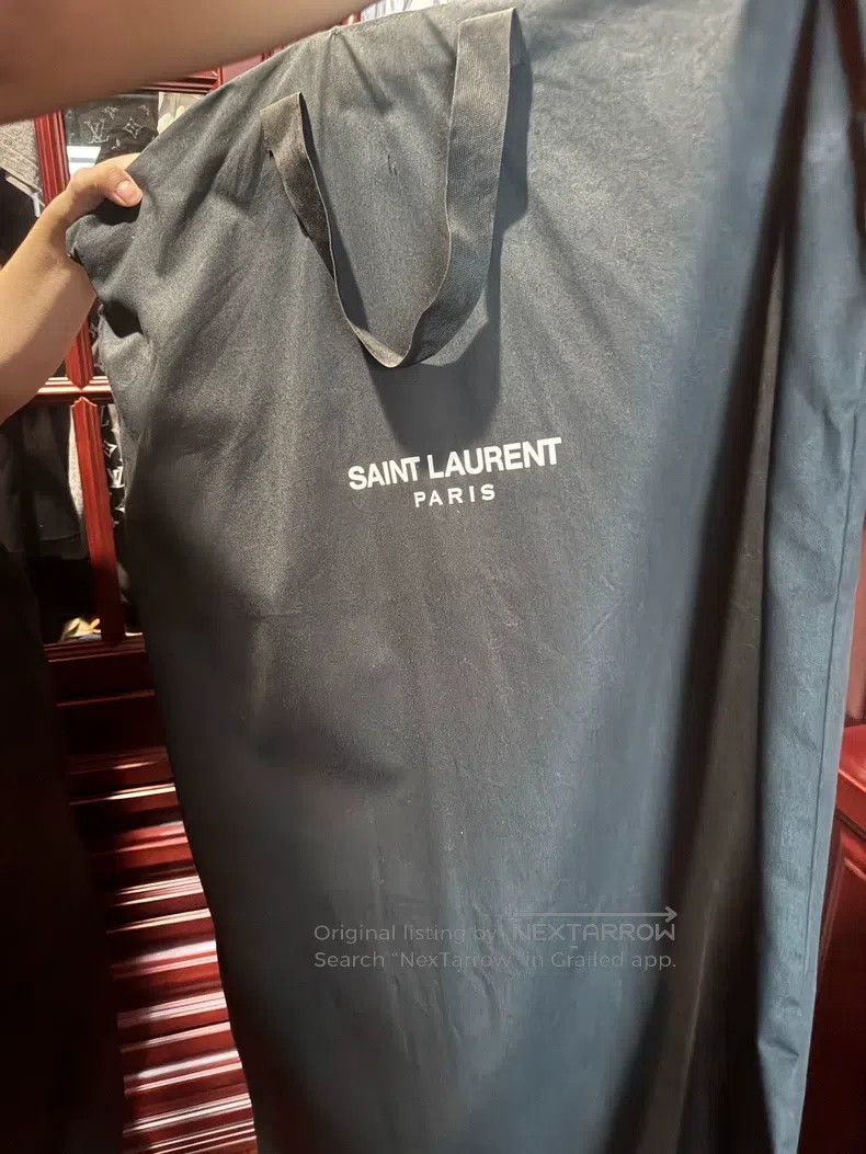 Saint Laurent Paris Saint Laurent Paris Jacket, Black and Red Plaid Size US M / EU 48-50 / 2 - 6 Thumbnail