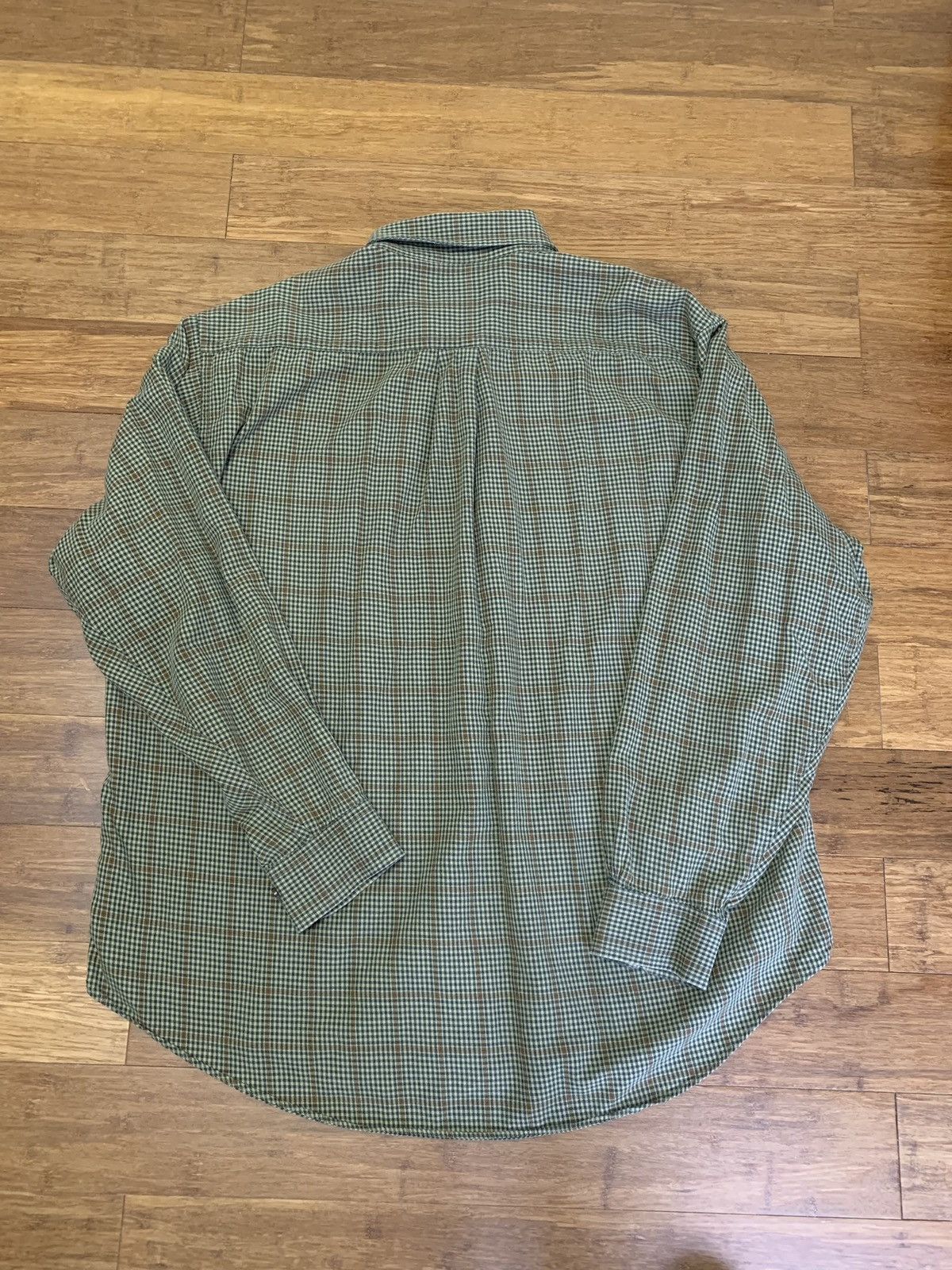 Brooks Brothers Brooks Brothers Brooks Flannel Button Up Shirt Size US XL / EU 56 / 4 - 4 Thumbnail
