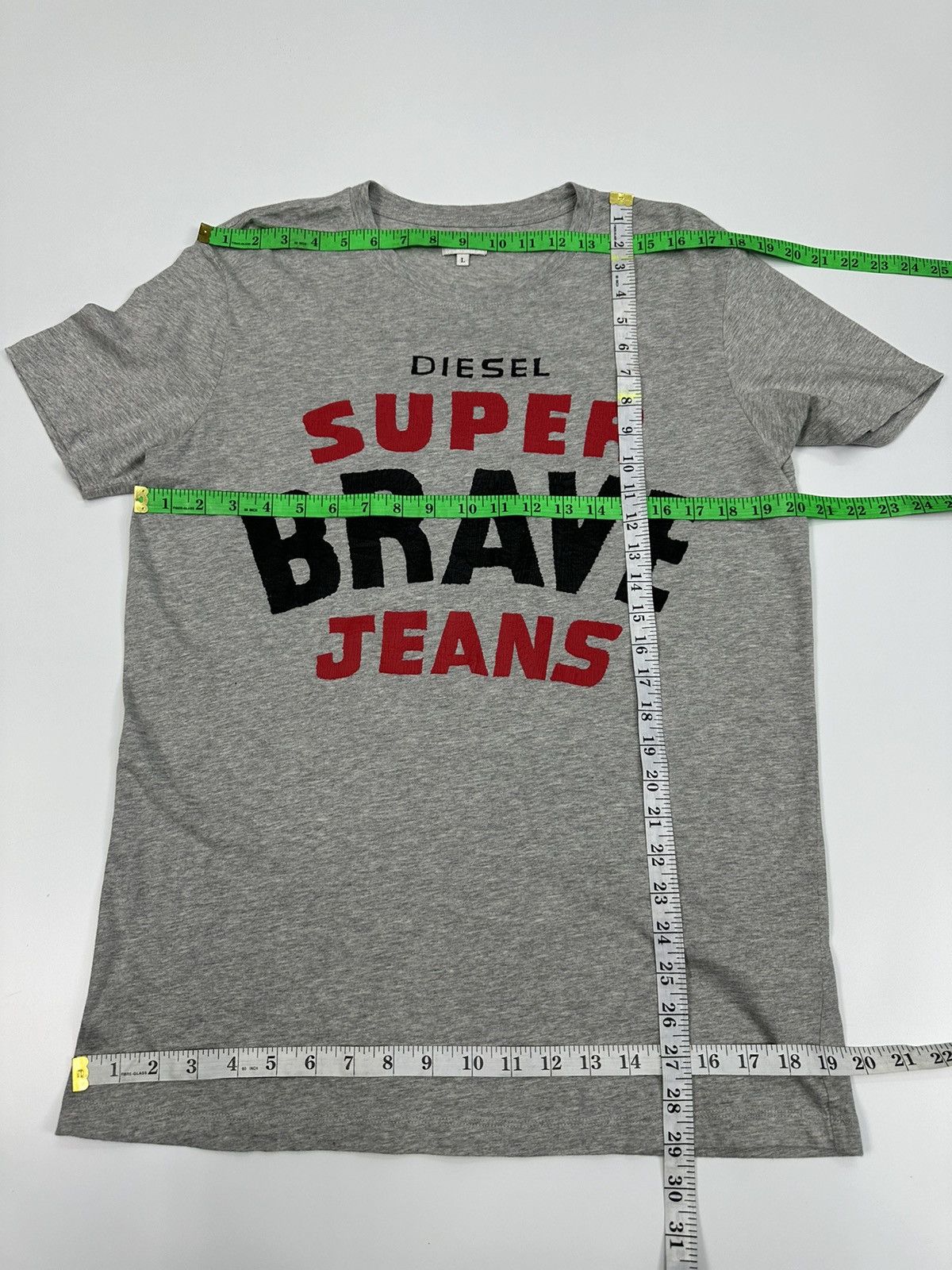 Diesel Diesel Super Brave Jeans Tshirt A631 Size US M / EU 48-50 / 2 - 5 Thumbnail
