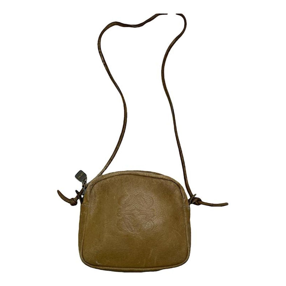 Loewe Amazona Beige Leather Handbag Size ONE SIZE - 1 Thumbnail