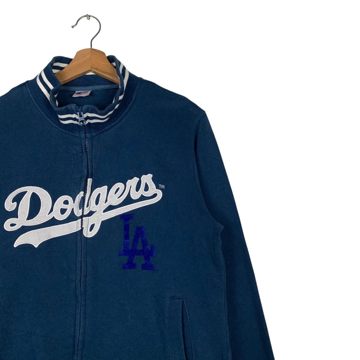 MLB MLB LA DODGERS Spellout Big Logo Sweater #1439-C65 Size US L / EU 52-54 / 3 - 5 Thumbnail