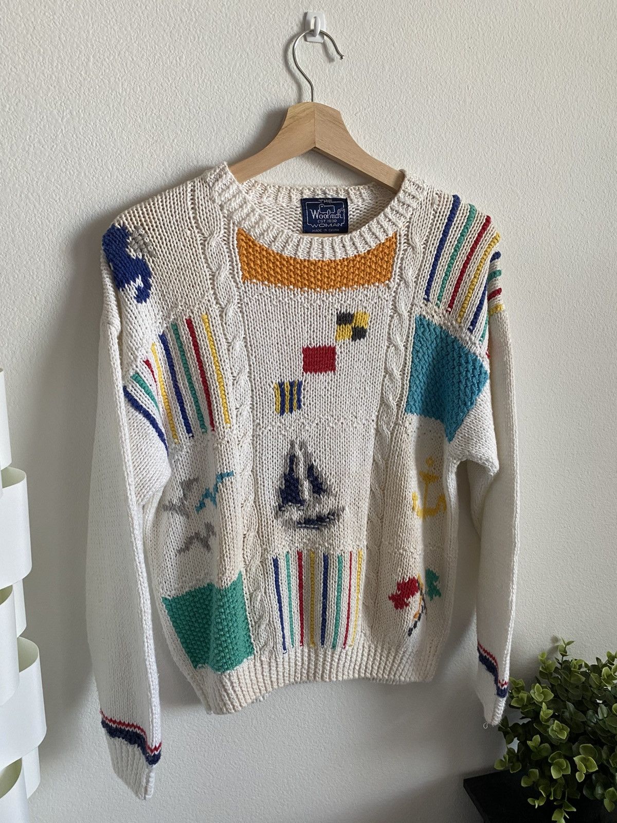 Woolrich Woolen Mills Woolrich Sailor Cable Knit Sweater Size S / US 4 / IT 40 - 2 Thumbnail