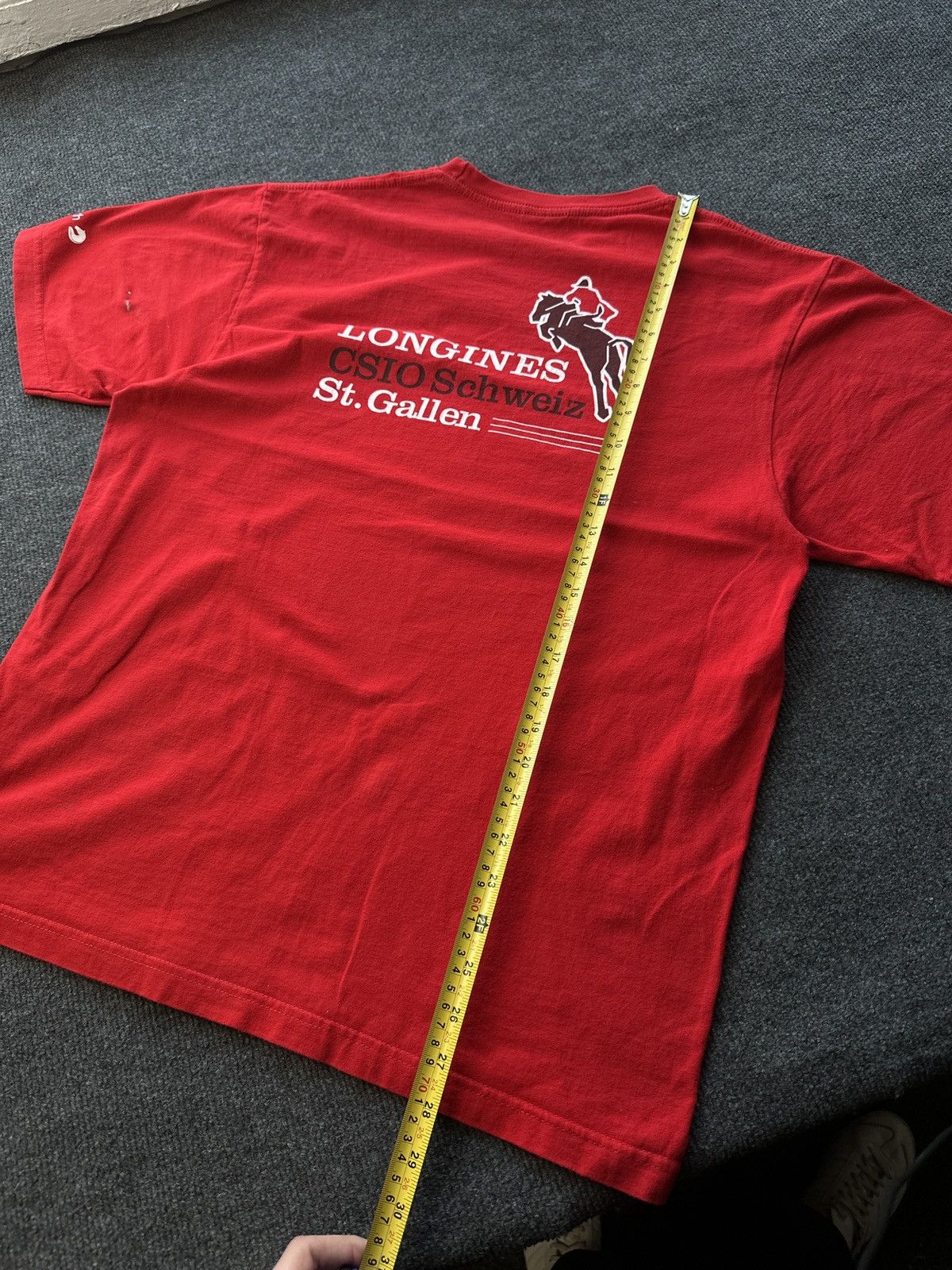 Longines LONGINES 🚨 LUXURY WATCH MEN TEE REITSPORT.CH LOGO Size US L / EU 52-54 / 3 - 18 Thumbnail