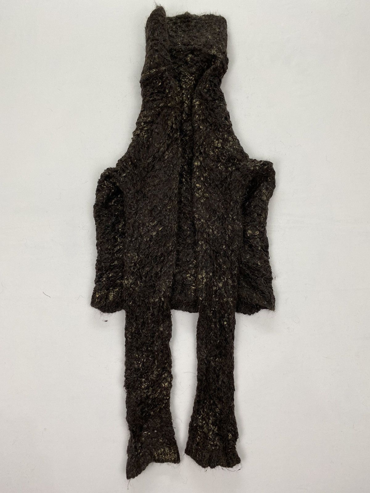 Japanese Brand Strenesse Mohair Mesh Knit Sweater Size XS / US 0-2 / IT 36-38 - 6 Thumbnail