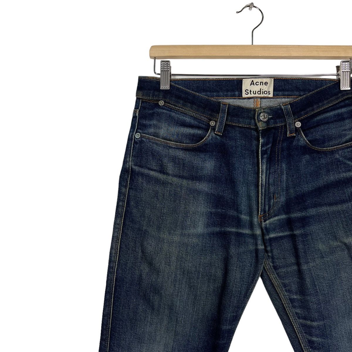 Acne Studios 🔥 DYED ACNE STUDIOS SLIM JEANS Size US 32 / EU 48 - 6 Thumbnail
