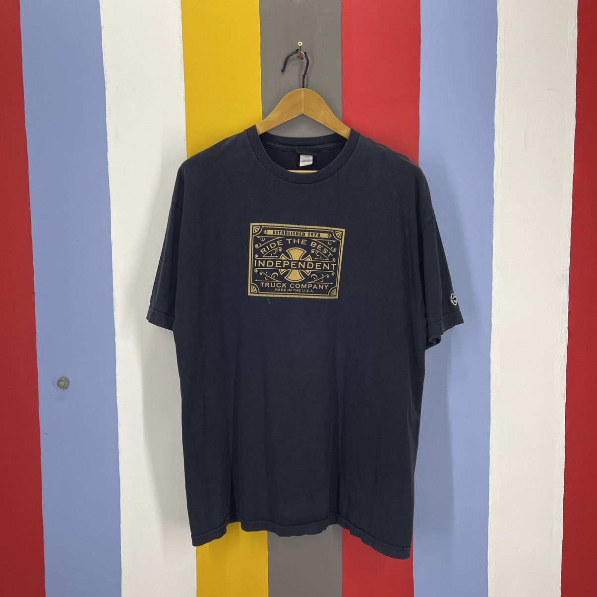 Independent Truck Co. Vintage INDEPENDENT TRUCK COMPANY T Shirt #2022/14 Size US XL / EU 56 / 4 - 1 Thumbnail