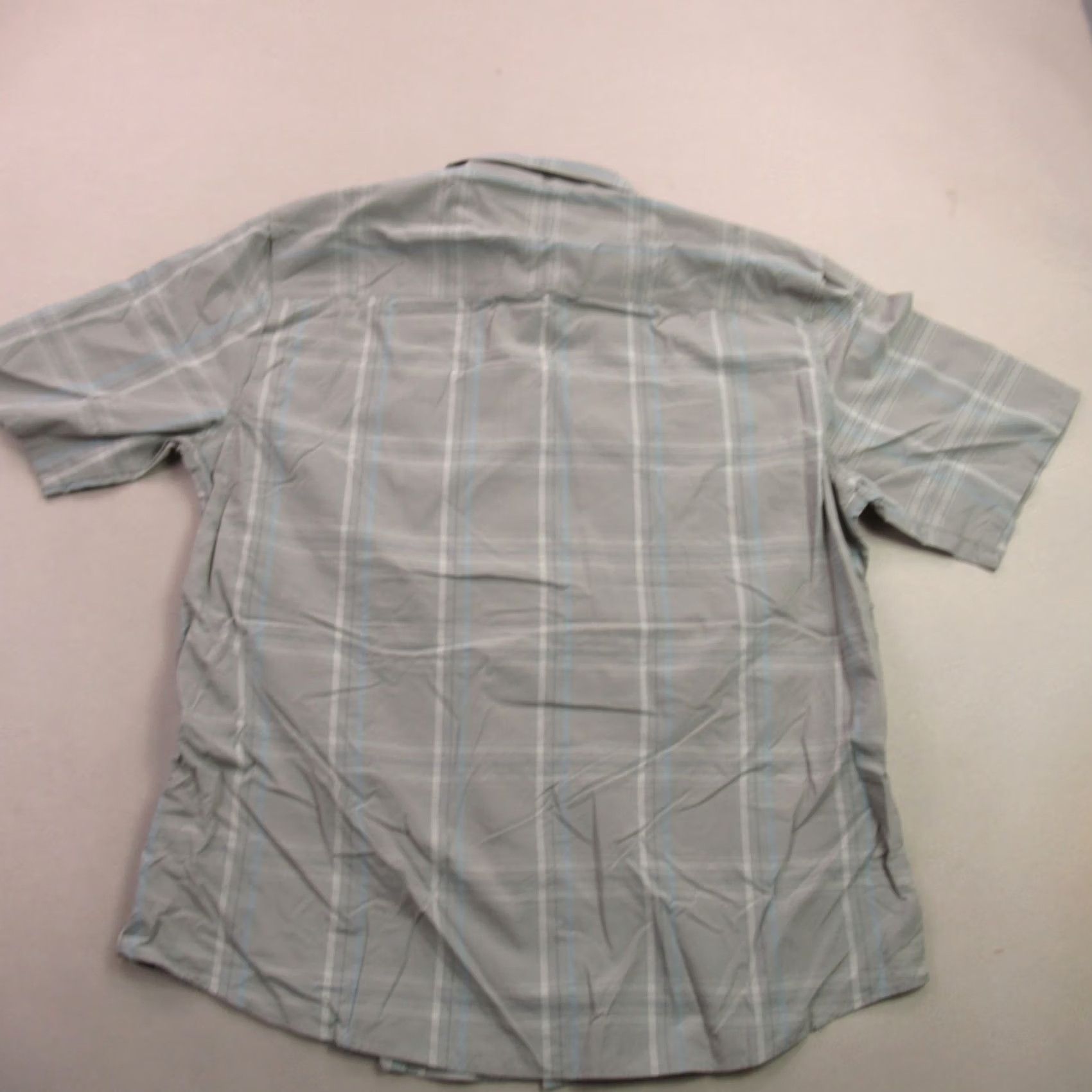 Vintage Woolrich Shirt Mens Short Sleeve Button Front Plaid Gray Casual Outdoor Large L Size US L / EU 52-54 / 3 - 5 Thumbnail