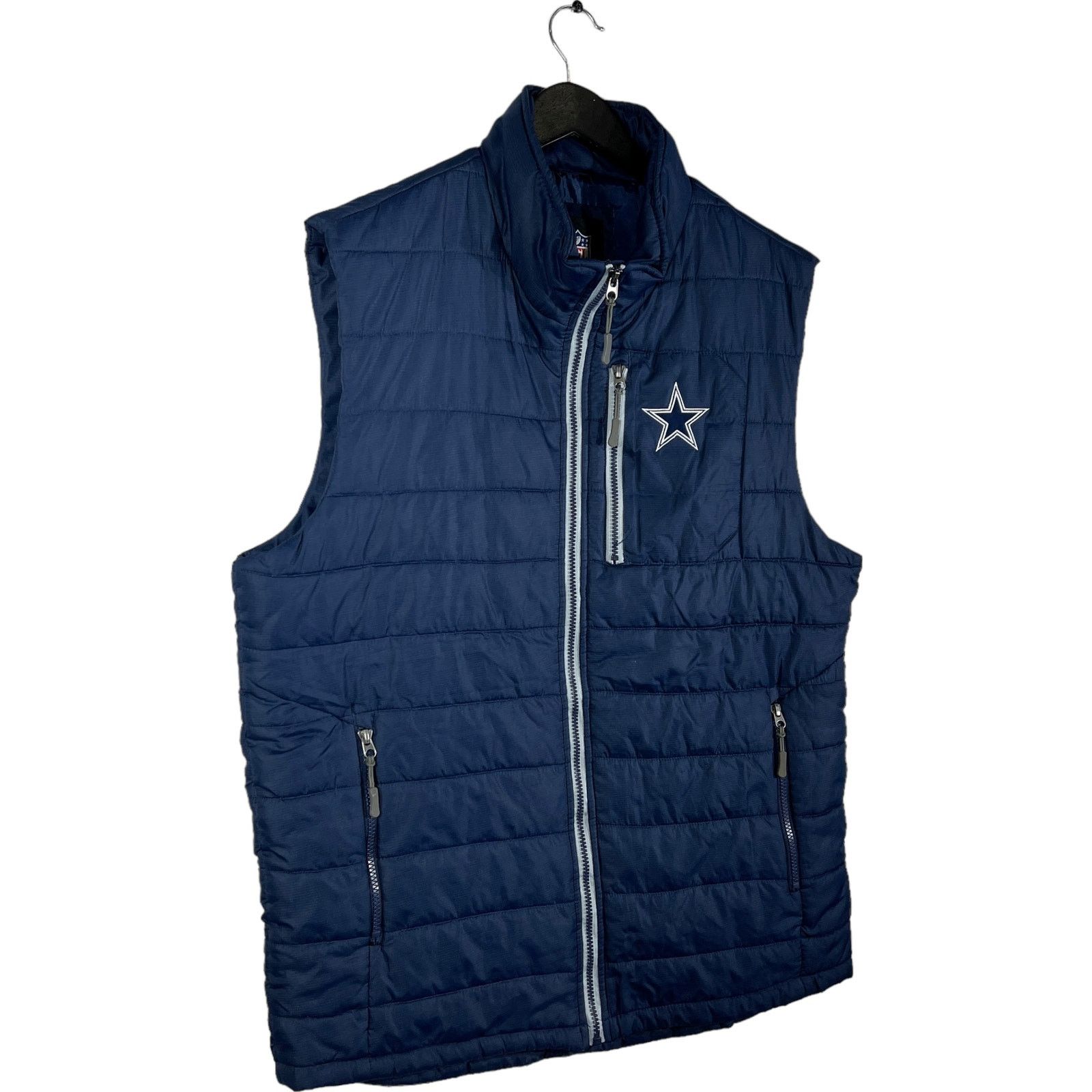 NFL NFL Dallas Cowboys Puffer Vest Size US L / EU 52-54 / 3 - 4 Thumbnail