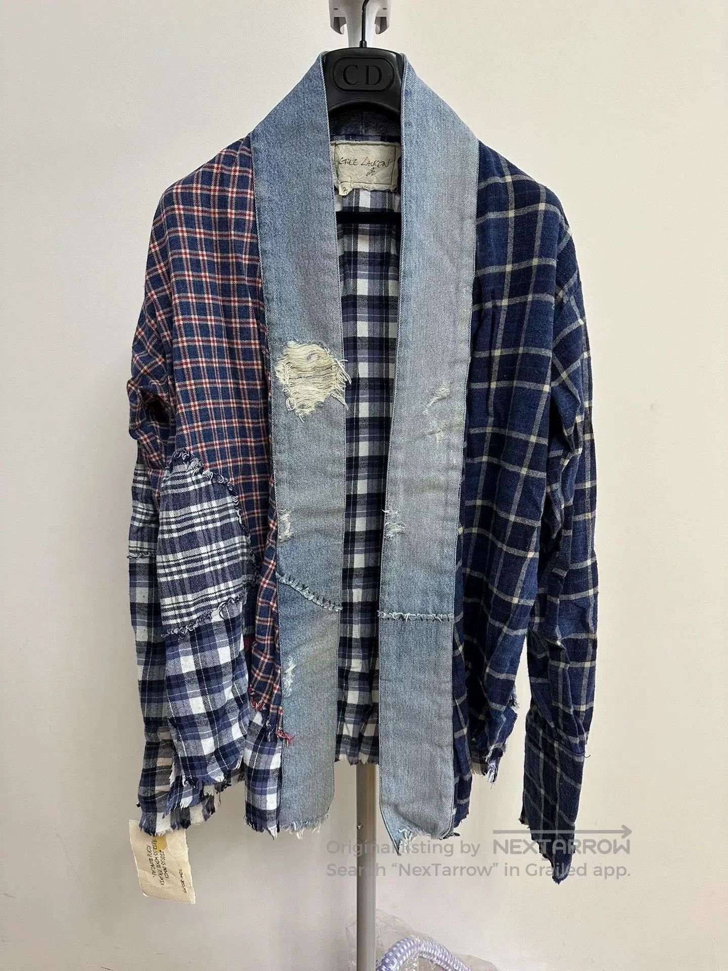 Greg Lauren Greg Lauren Check Shirt Jacket. Size US M / EU 48-50 / 2 - 1 Thumbnail