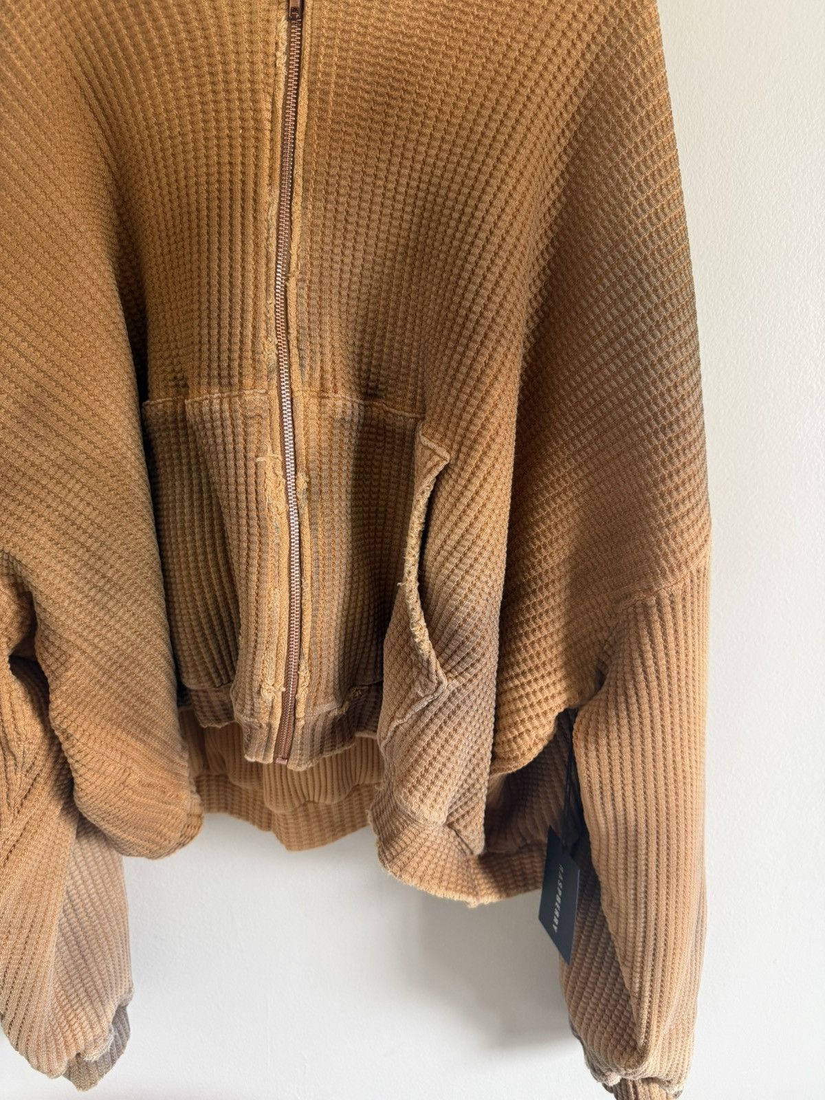 The GV Gallery Gv Gallery Raspberry Hills Waffle Thermal Zip Up Hoodie Size US L / EU 52-54 / 3 - 2 Thumbnail