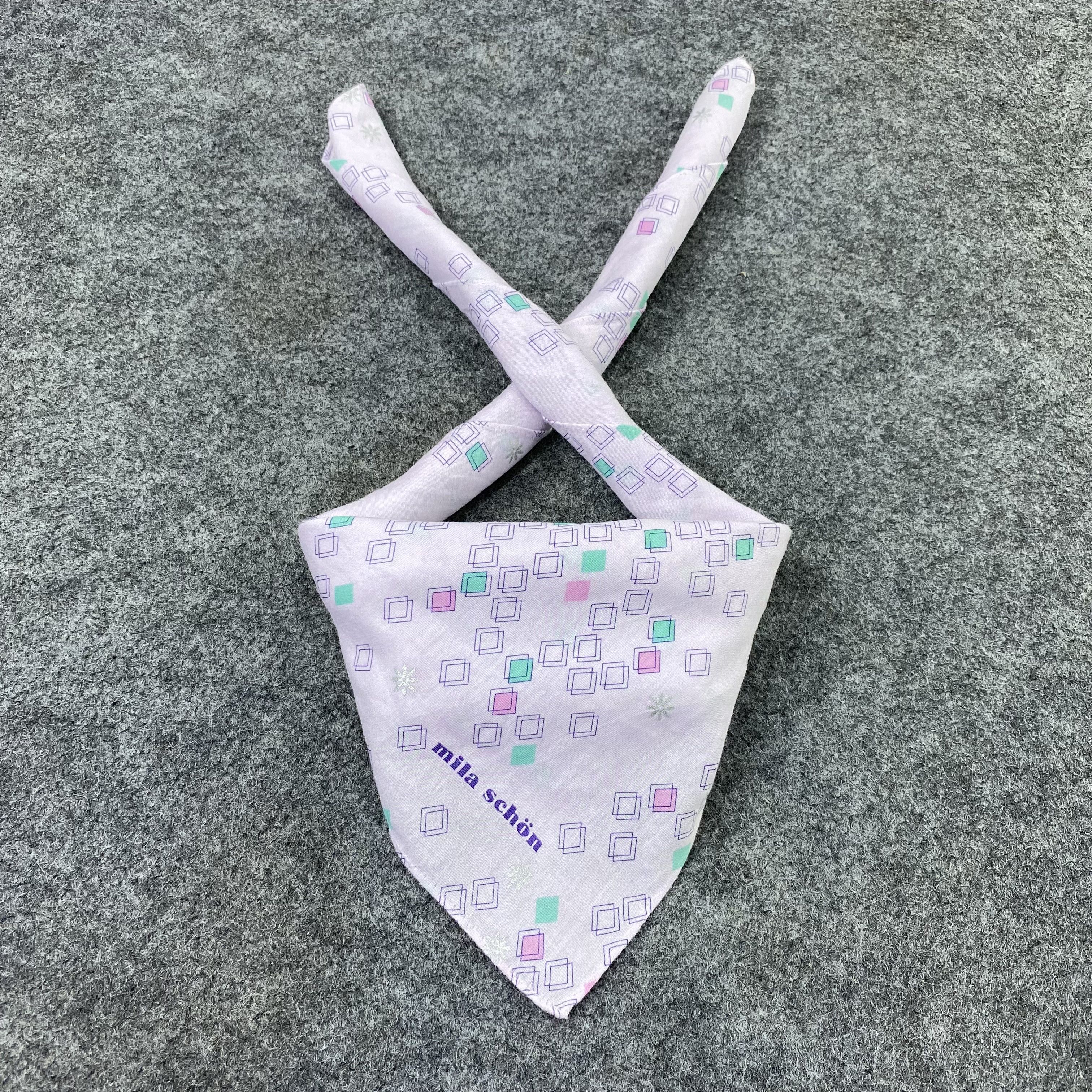 Mila Schon Mila Schon Handkerchief Neckerchief Bandana-B1585 Size ONE SIZE - 1 Thumbnail